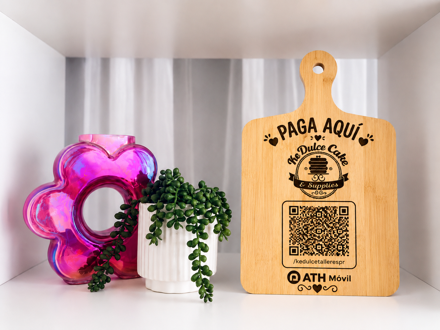 Tabla personalizada en madera