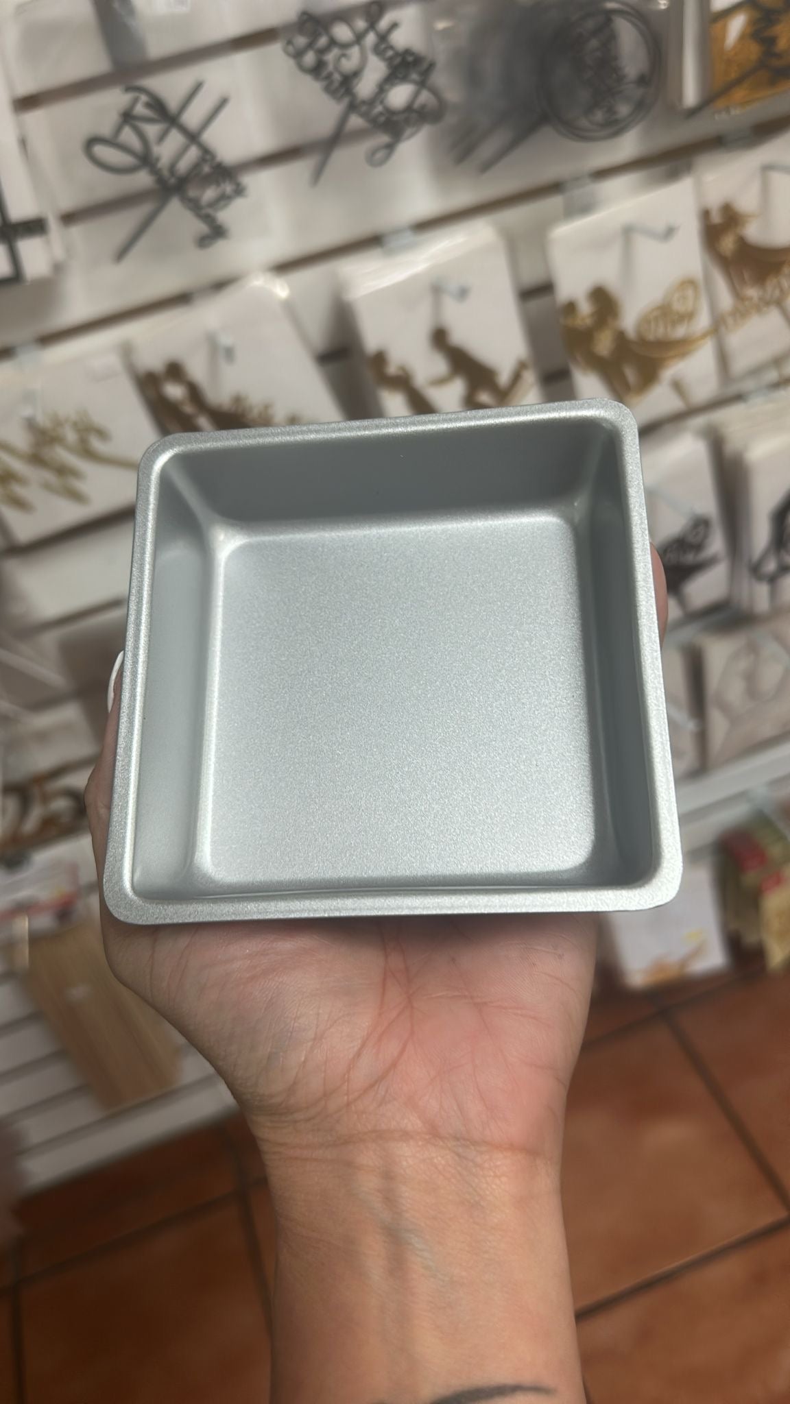Molde bento cuadrado 4x2