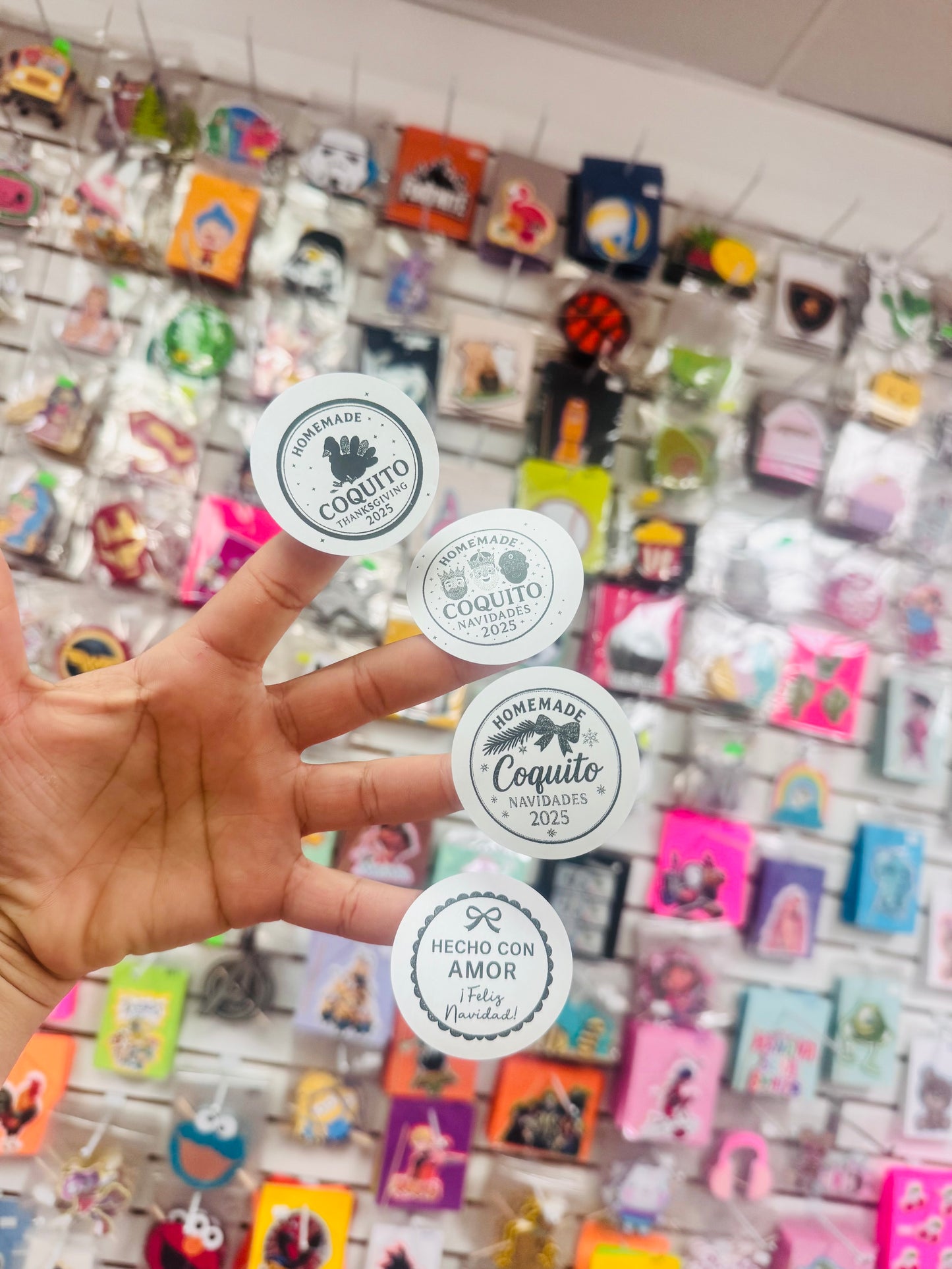 Sticker 2” Matte navidad