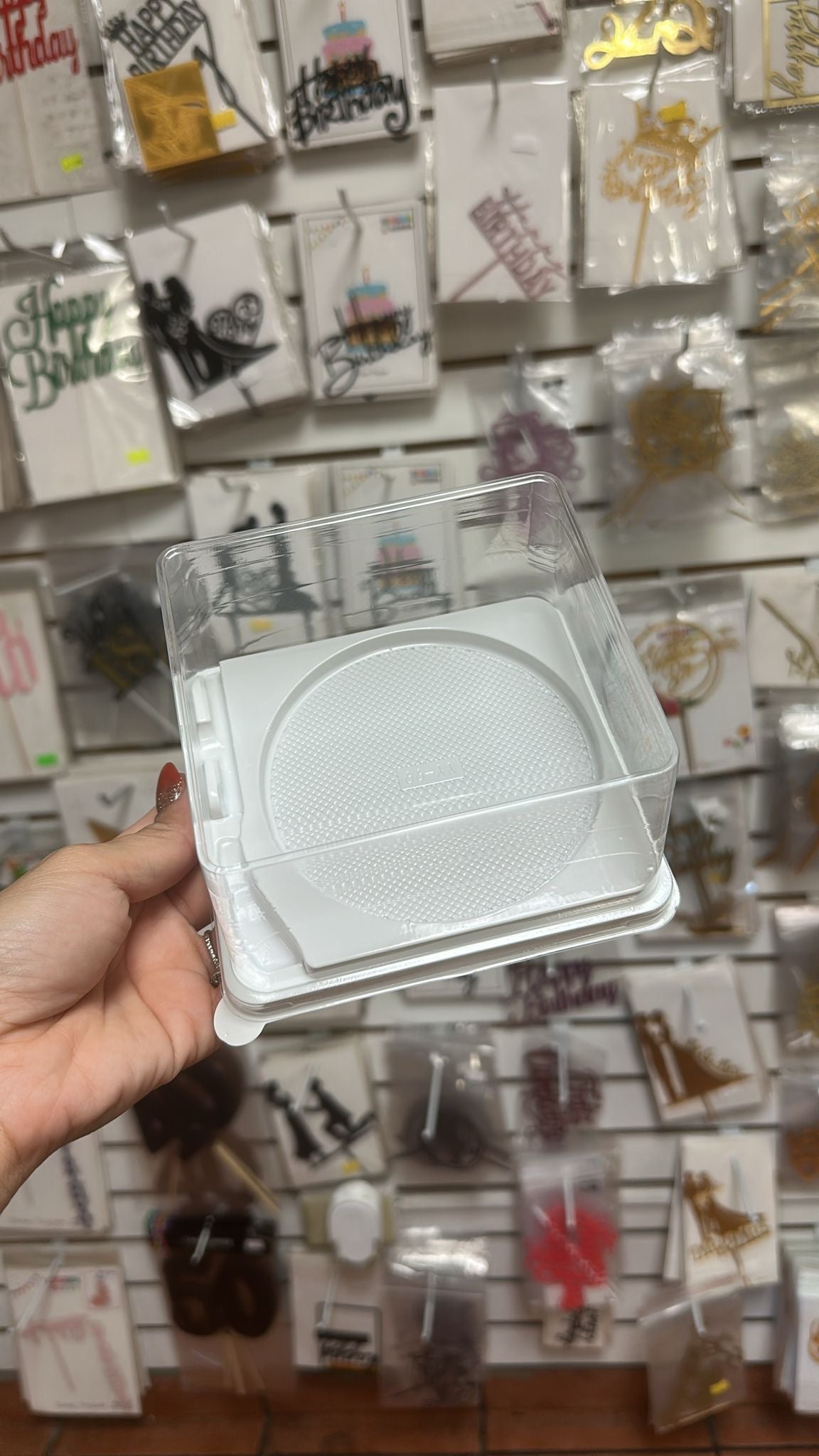 Envase para tarta vadca o bento cake 4”