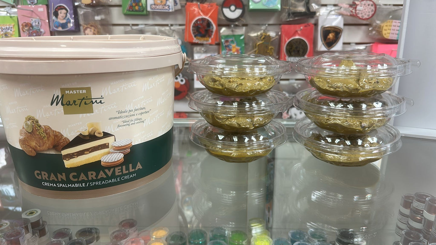 Crunch pistachio (crema pistachio con pedazos) 8oz