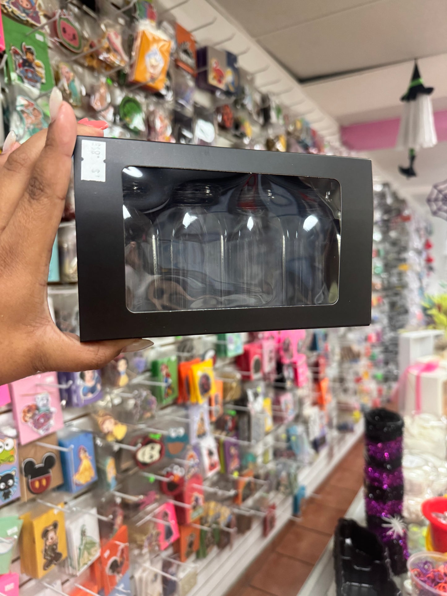 Caja división para botella de coquito (souvenir box)