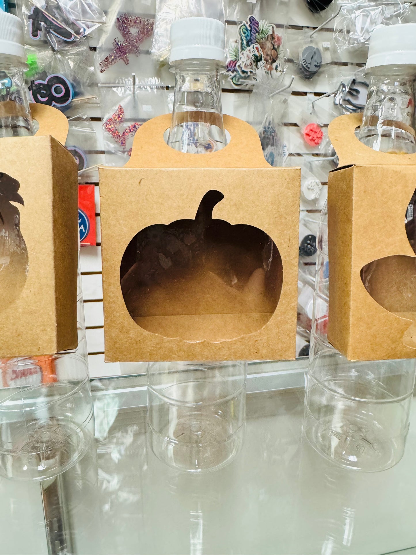 Caja para botella coquito (acción de gracias)