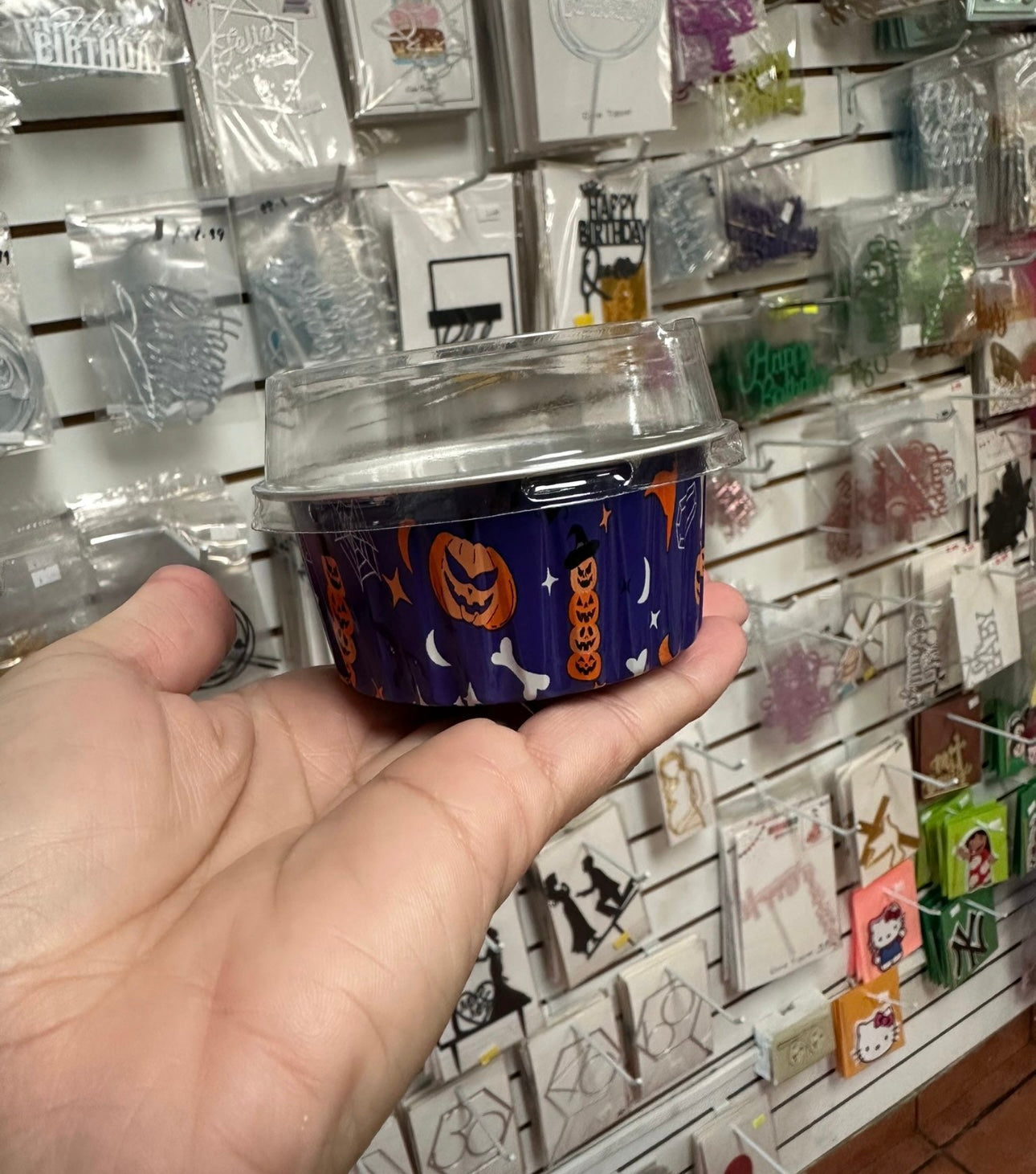Molde de aluminio halloween 5oz