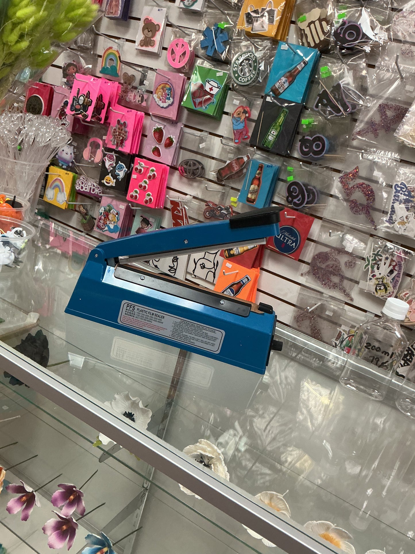 Máquina de sellador bolsas plástica