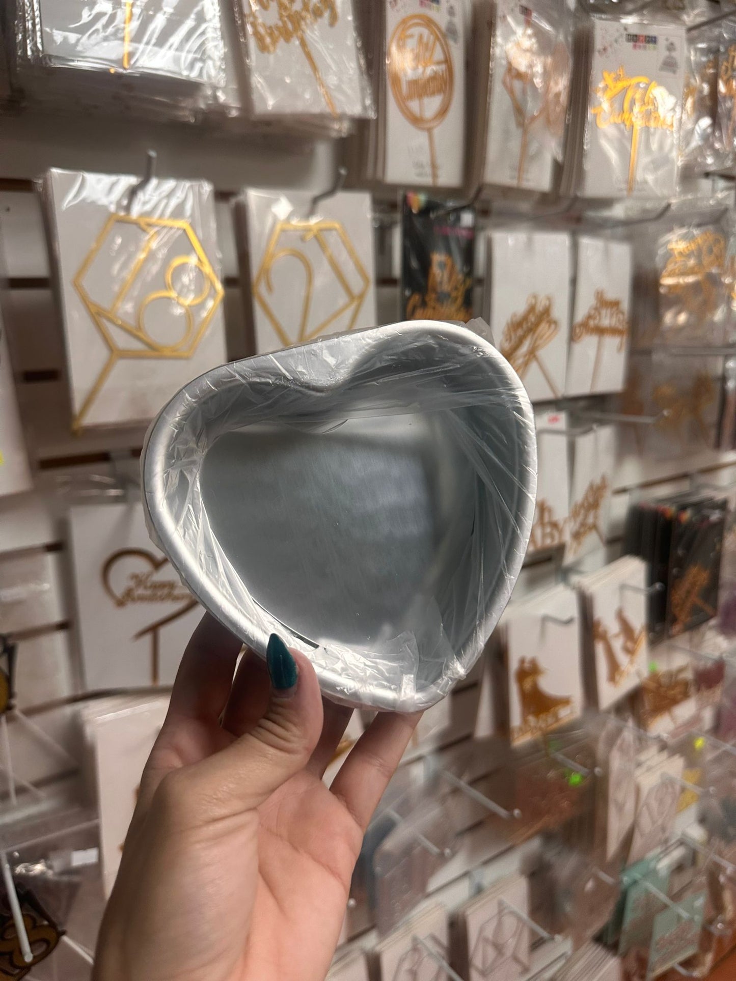 Molde corazón bento