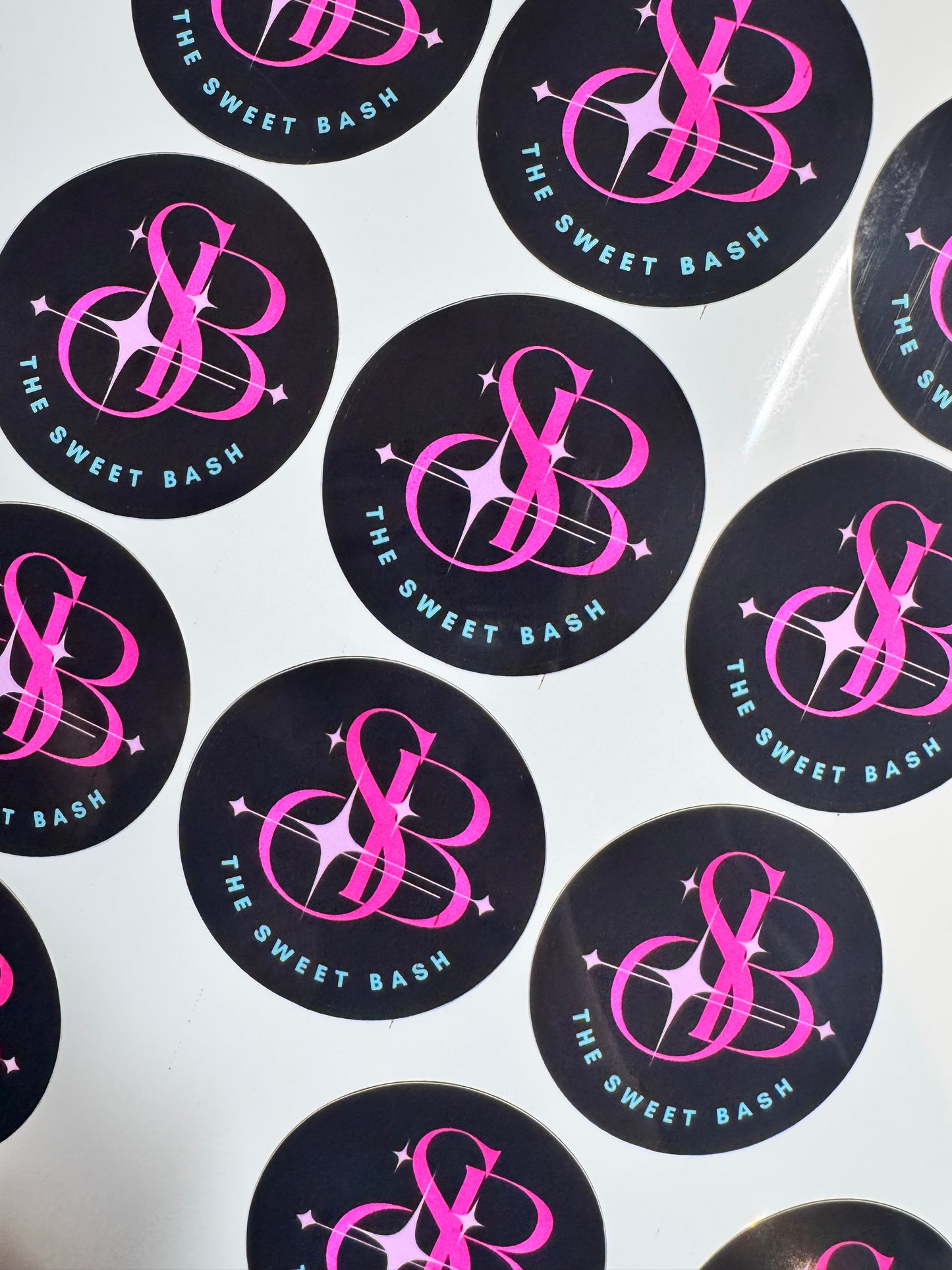 Business stickers waterproof 2” (100)