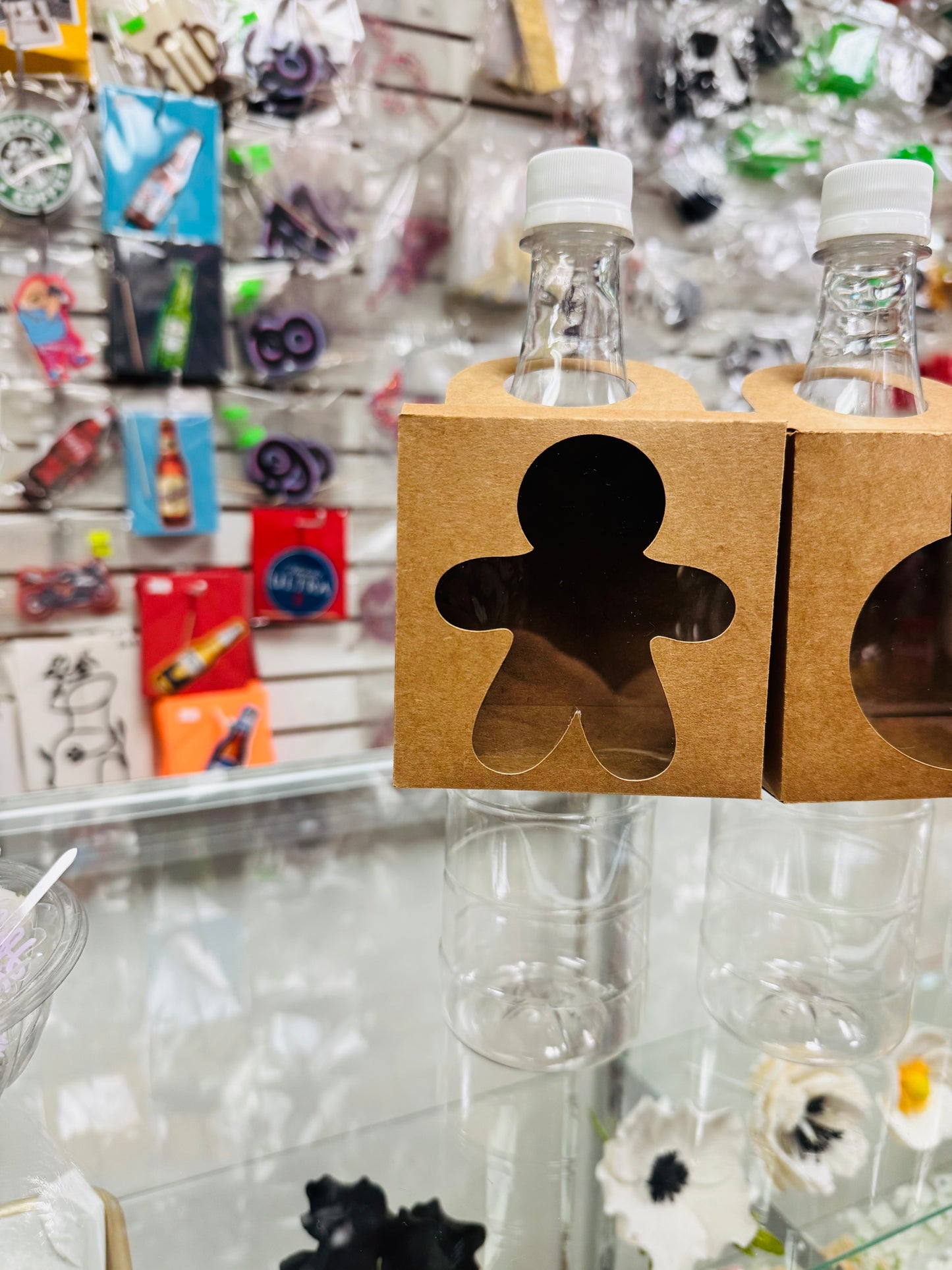 Caja para botella coquito (navidad)