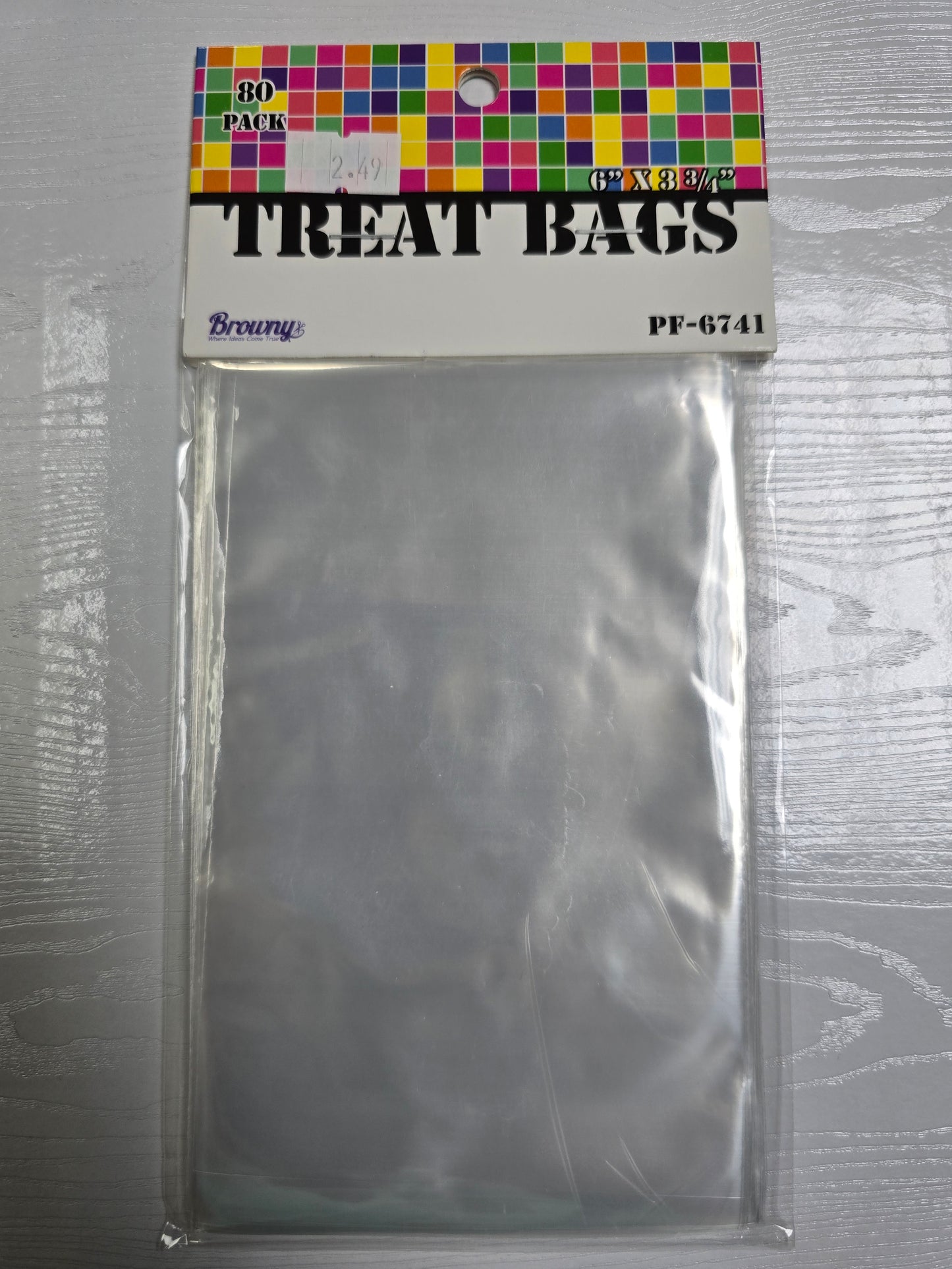Treat Bags 6"x3-3/4"