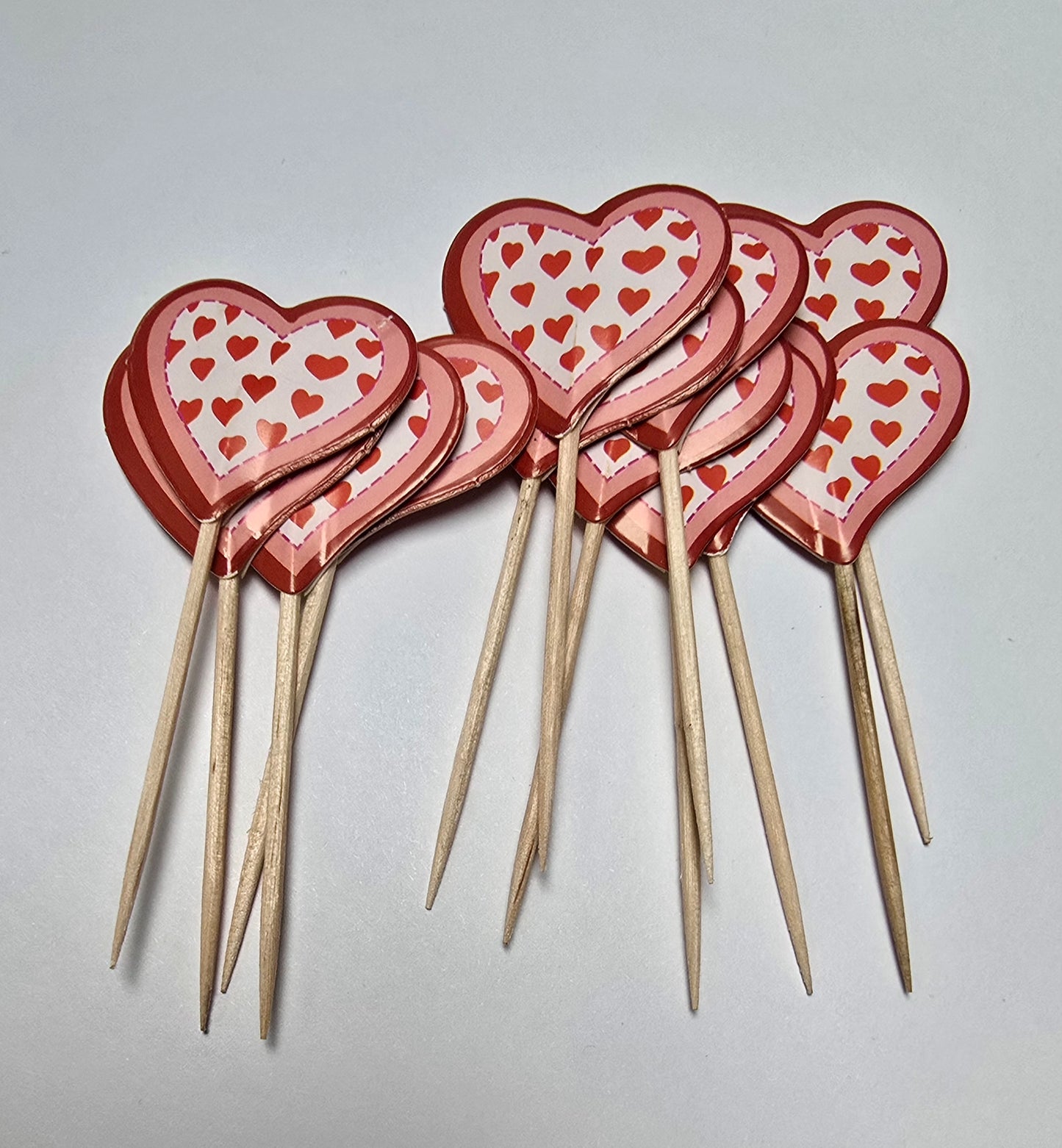 San Valentine Cupcakes Toppers