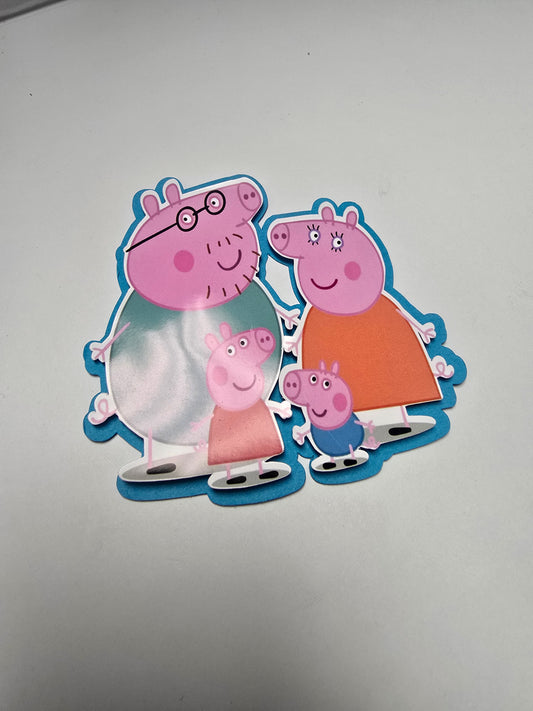 Pepa Pig Caketoppers