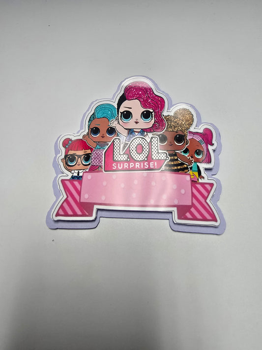 LOL Caketopper