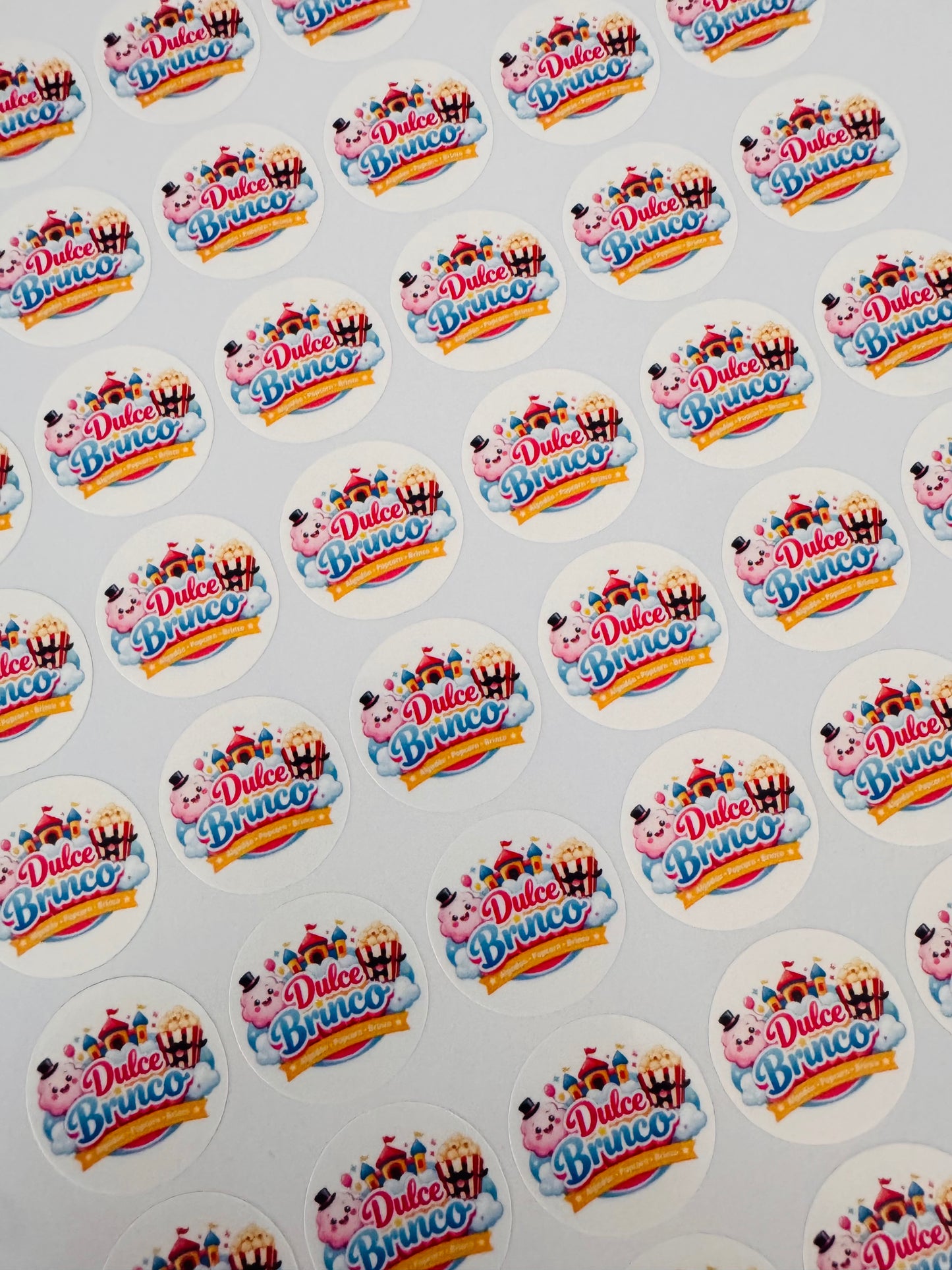 Business stickers waterproof 1.0” (100)