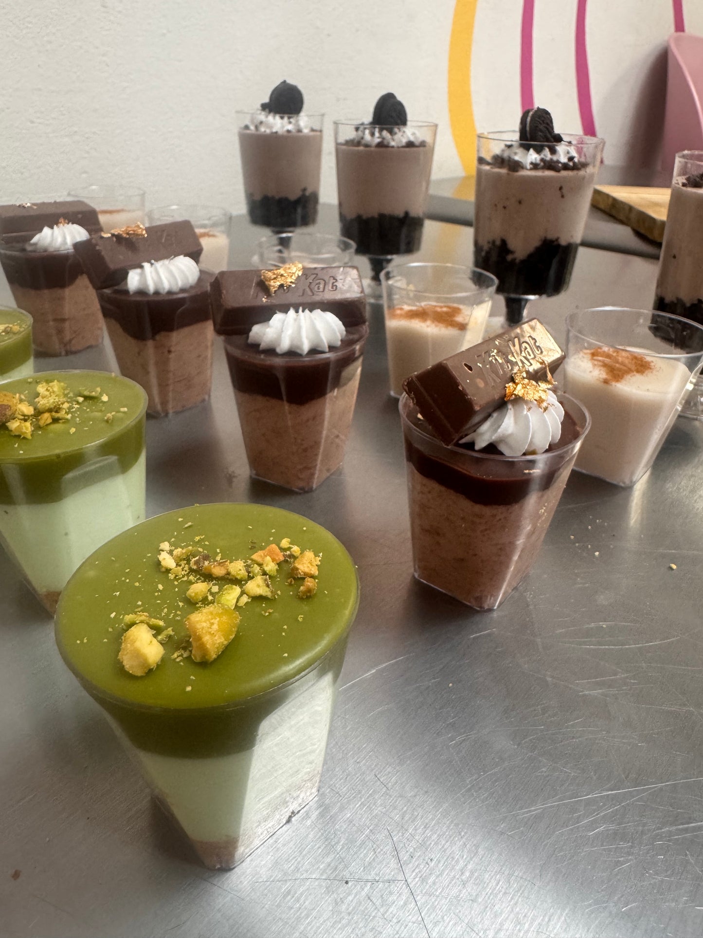 Seminario online: postres de vasos para mesa
