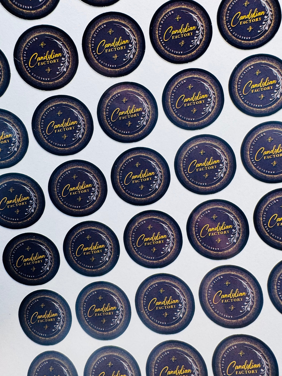 Business Stickers A Prueba de Agua (100)