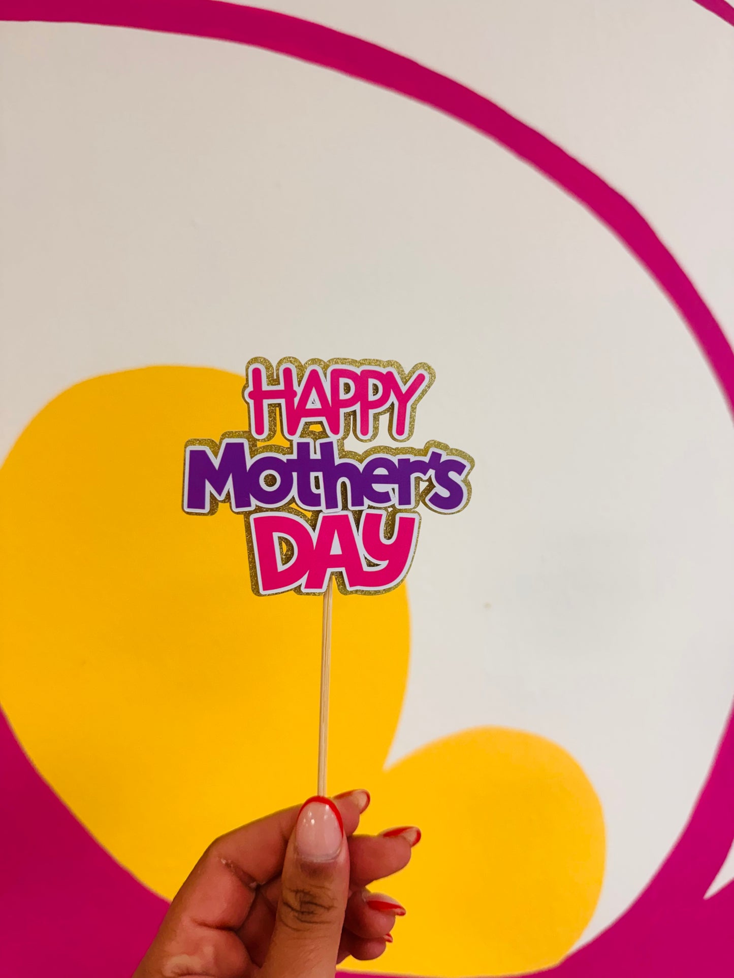 Caketopper para mamá