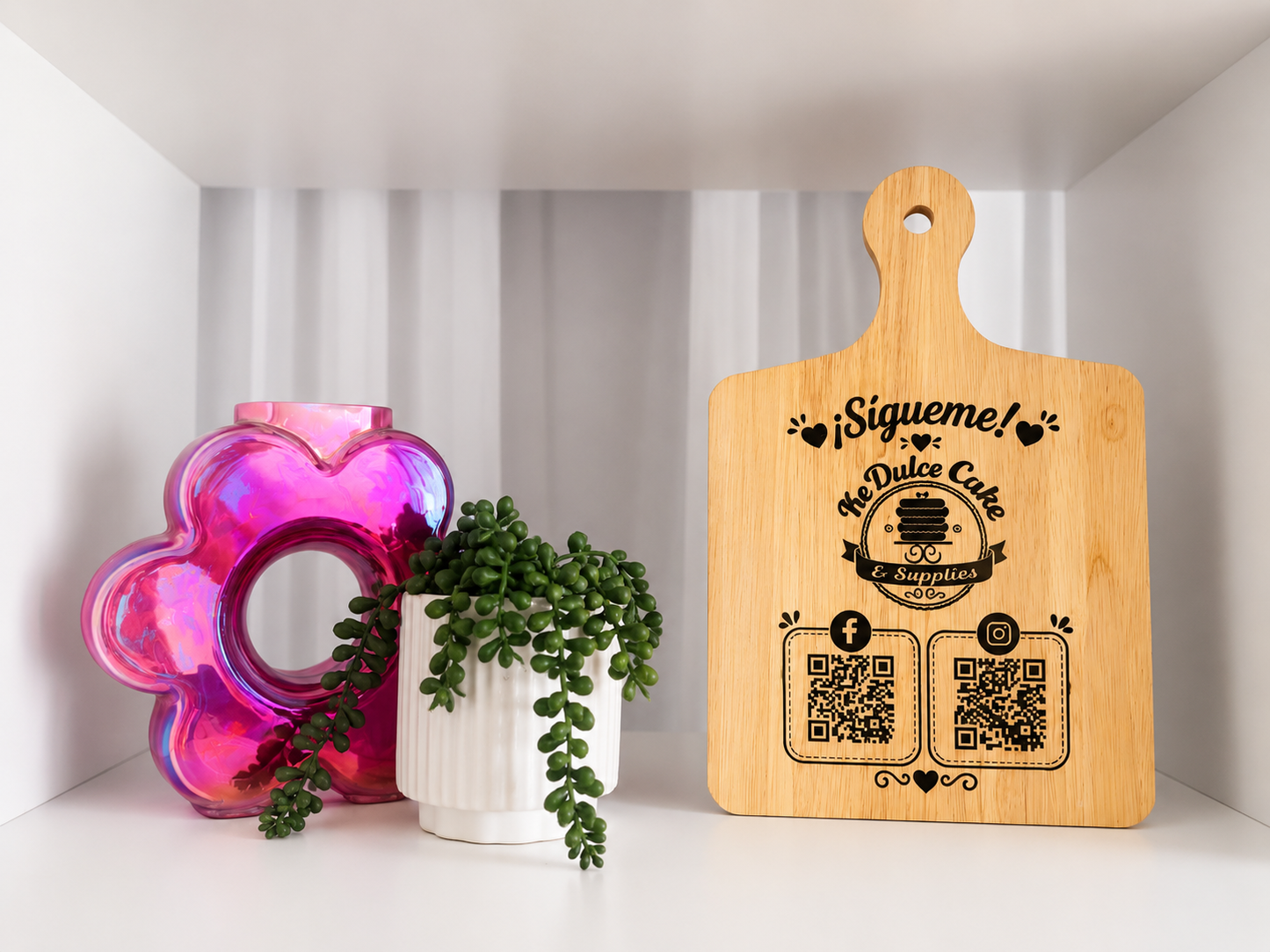 Tabla personalizada en madera