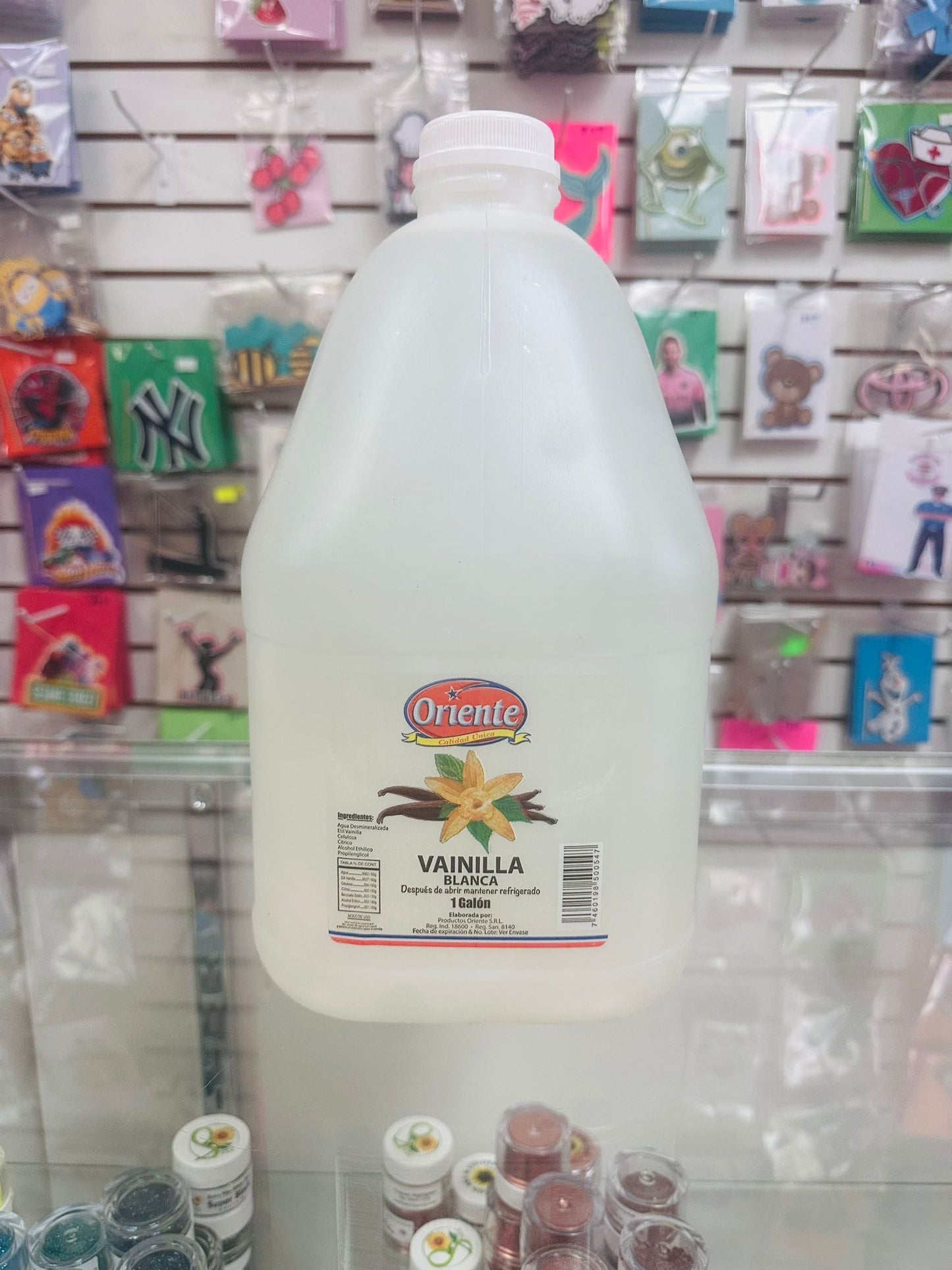 Vainilla blanca Dominicana galón