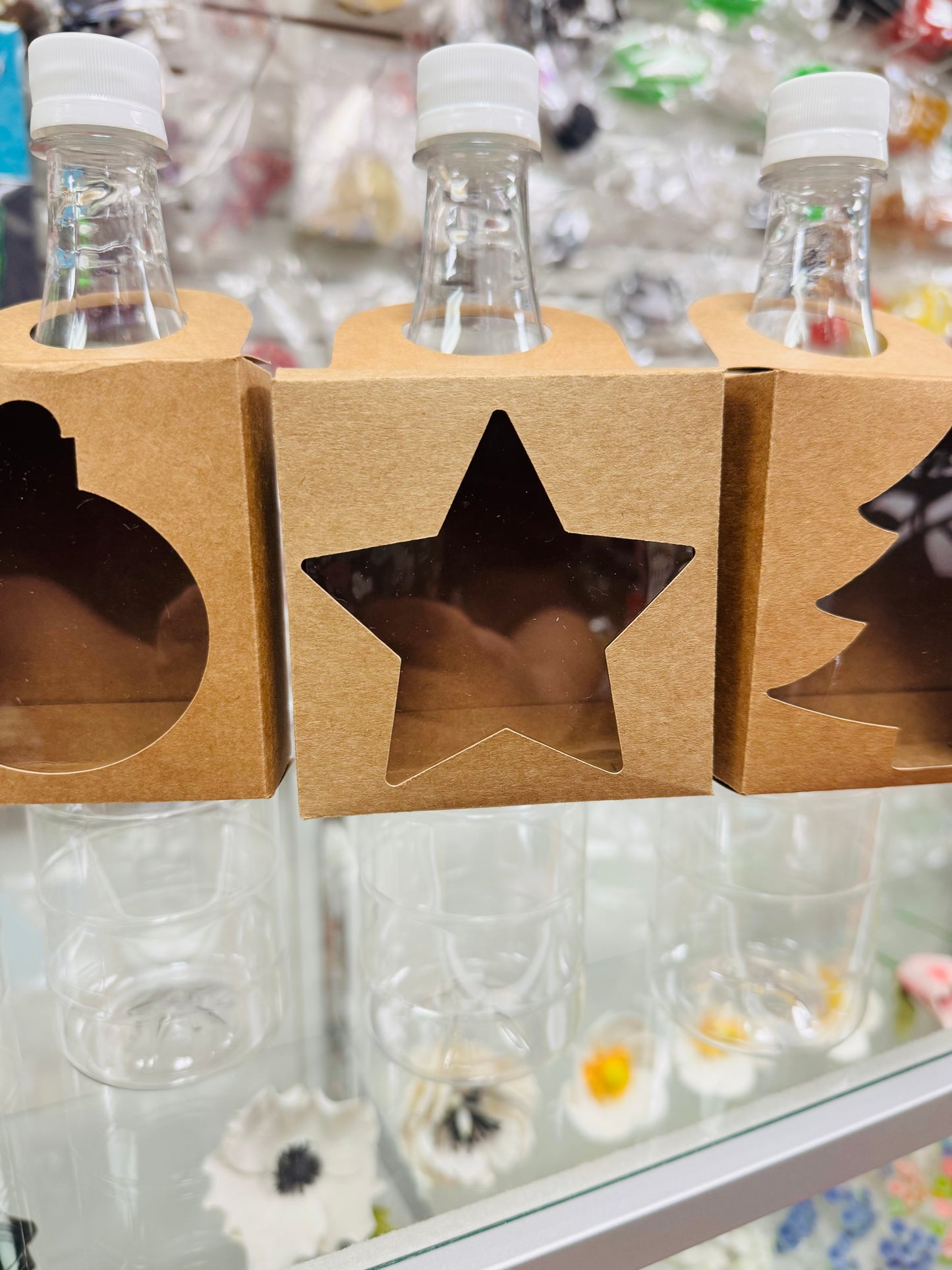 Caja para botella coquito (navidad)