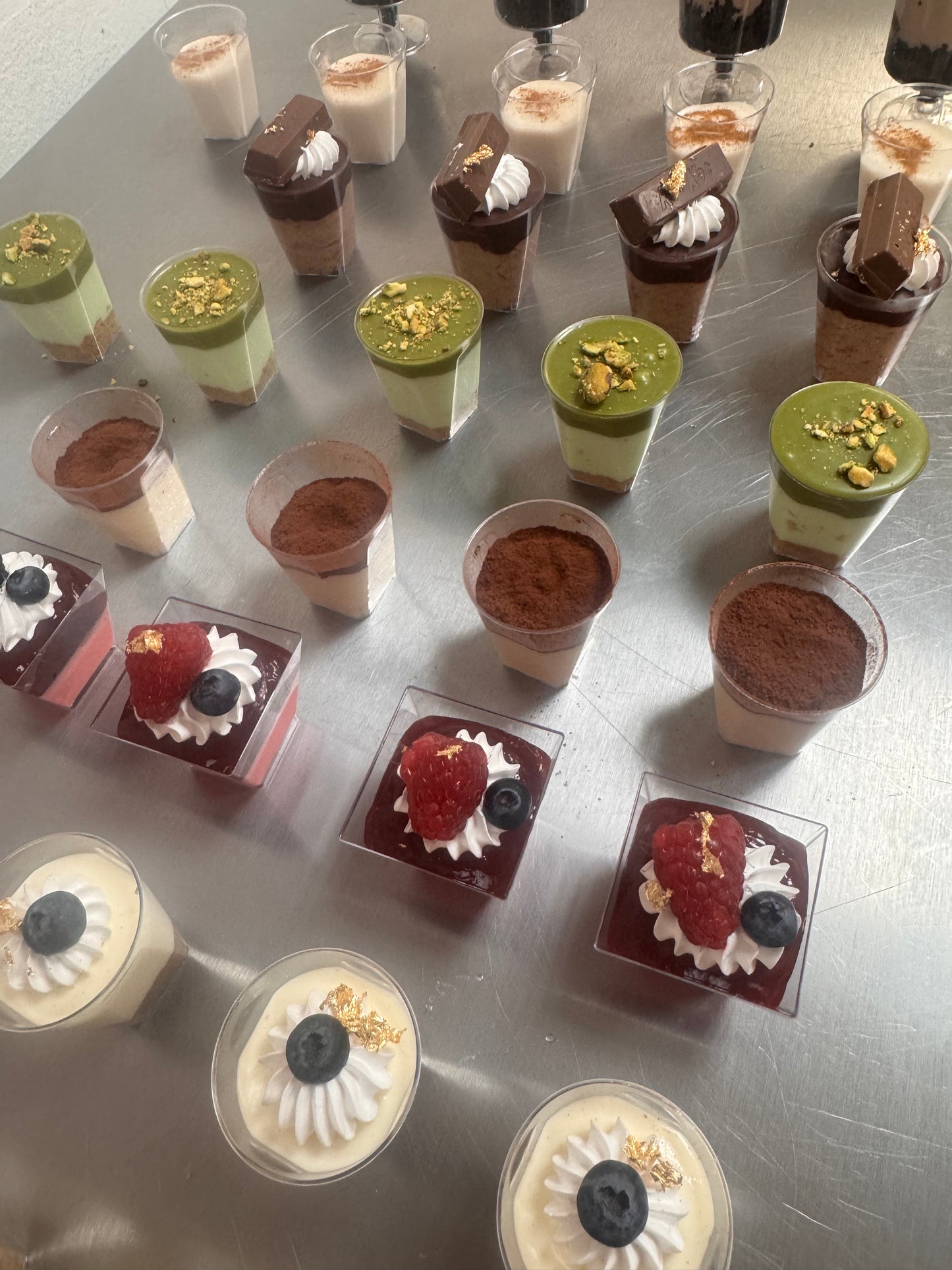 Seminario online: postres de vasos para mesa