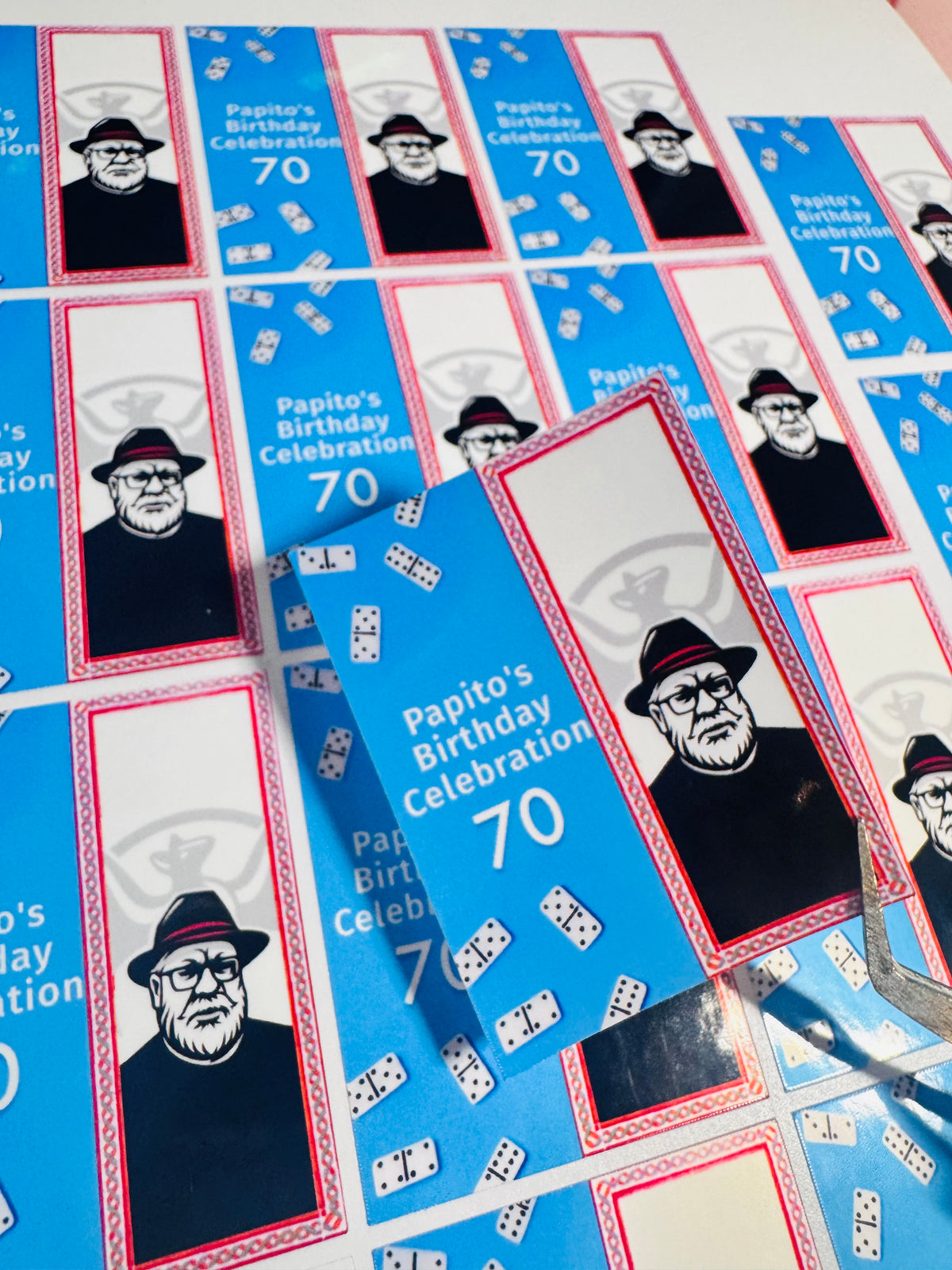 Business Stickers A Prueba de Agua (100)