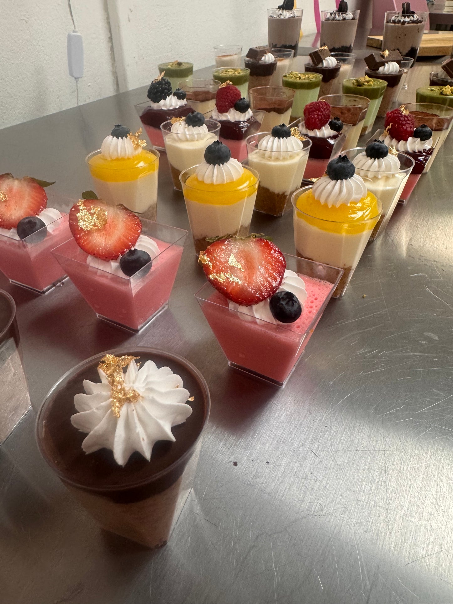 Seminario online: postres de vasos para mesa