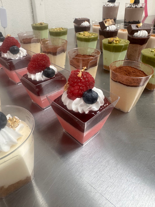 Seminario online: postres de vasos para mesa