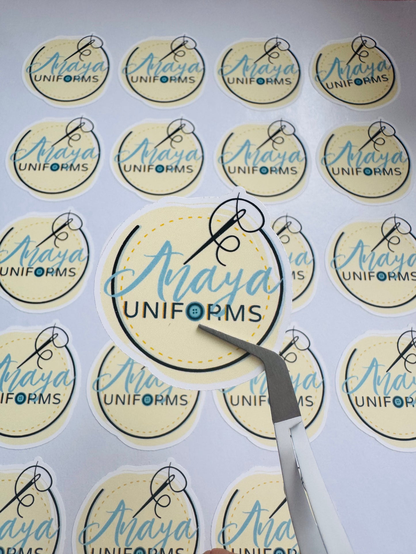 Business stickers waterproof 2” (100)