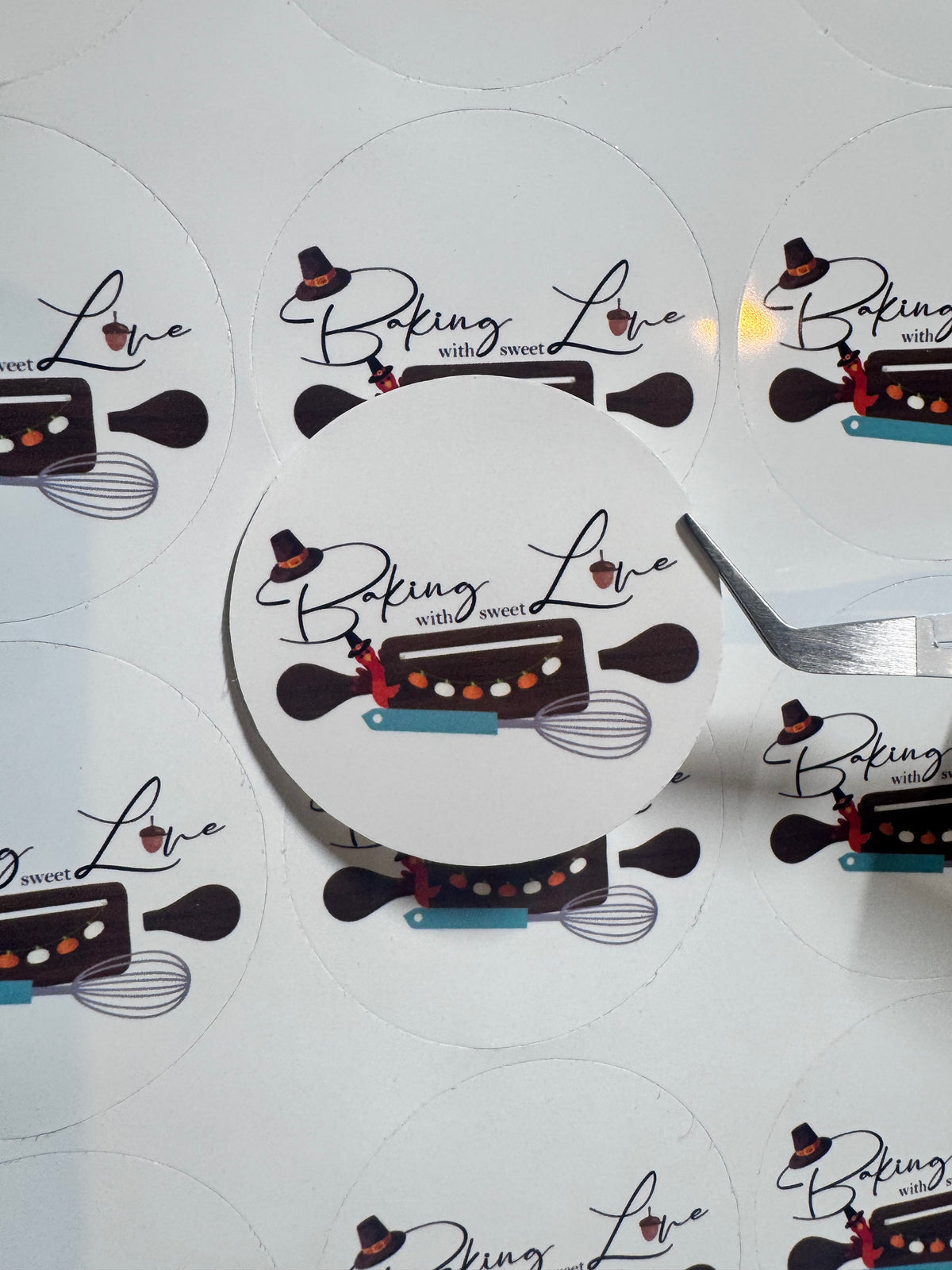 Business Stickers Resistentes al Agua (100)