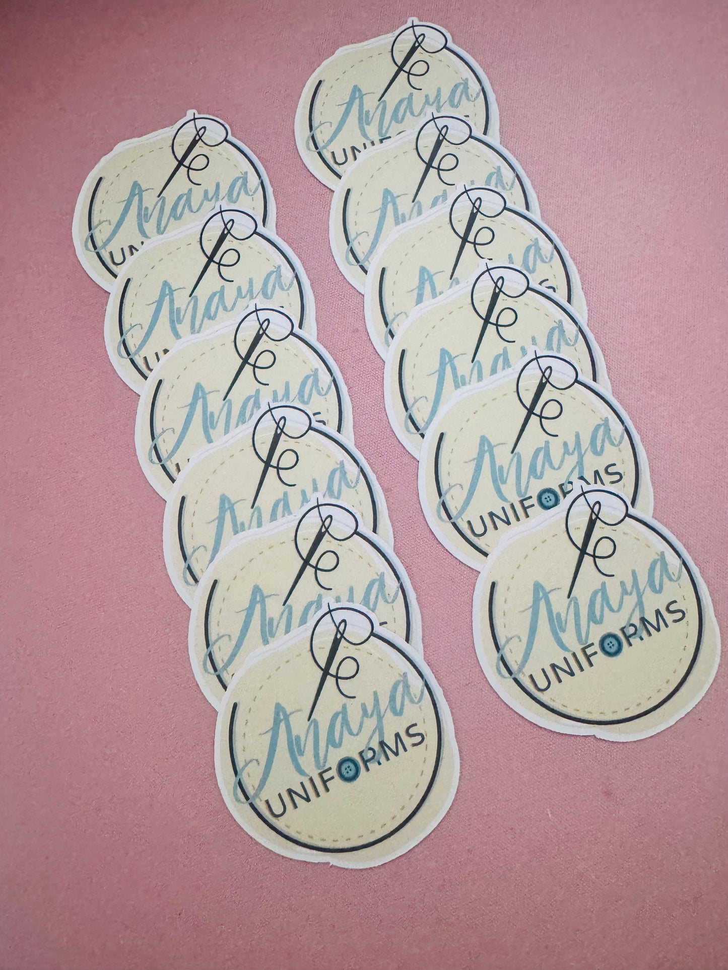 Business stickers waterproof 2” (100)