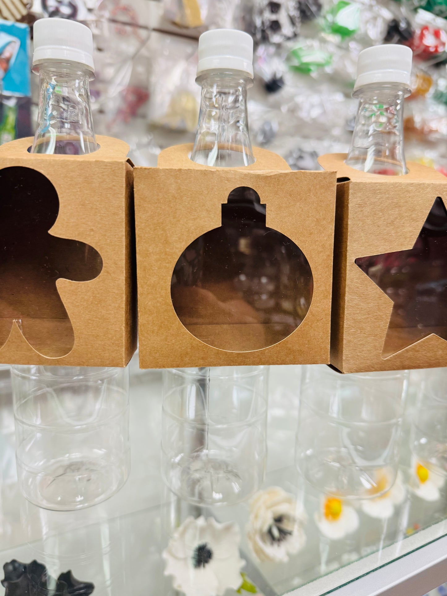 Caja para botella coquito (navidad)