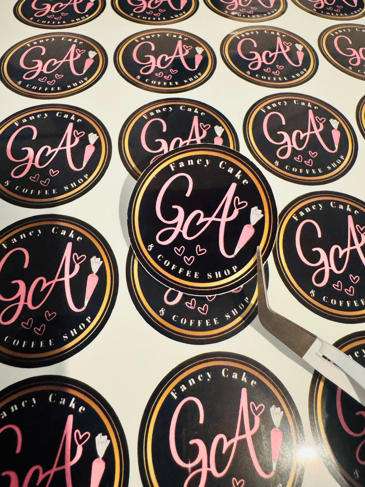 Business Stickers Resistentes al Agua (100)