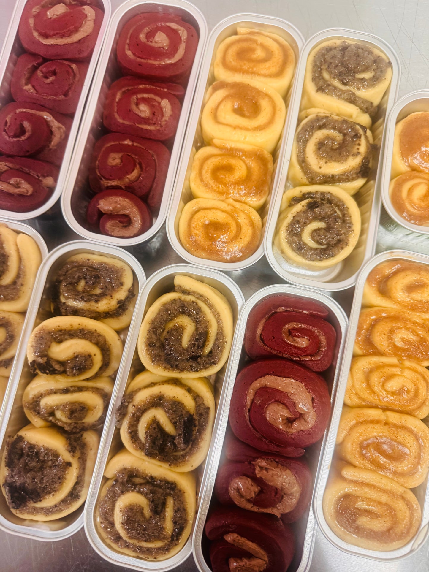 Clase online: Cinnamon rolls mini loaf