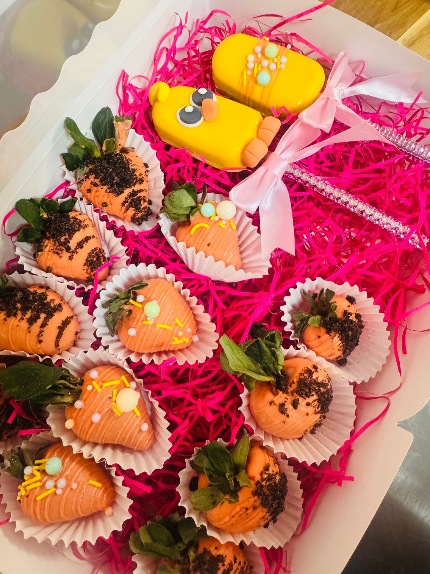 Clase online: candy bar easter (magnum y fresas)