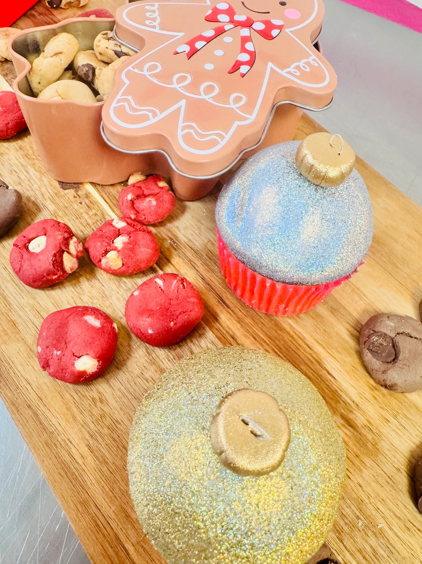 Taller online: mini regalitos (esferas de navidad) y mini cookies