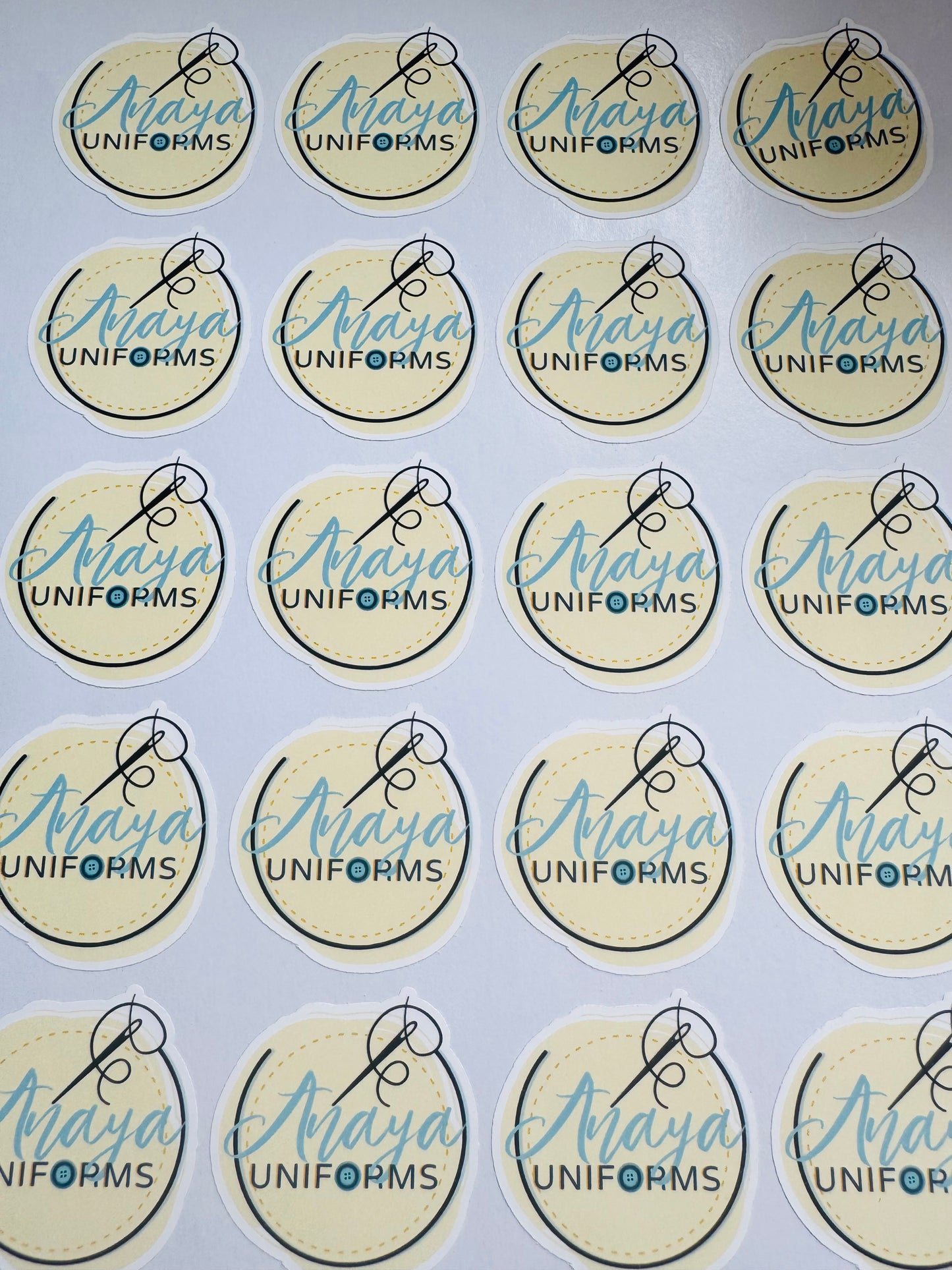 Business stickers waterproof 2” (100)