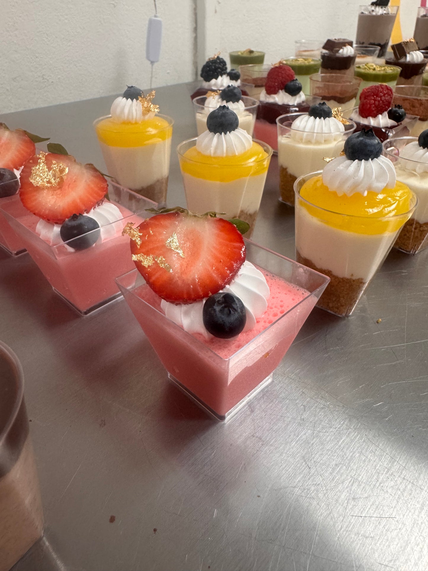 Seminario online: postres de vasos para mesa