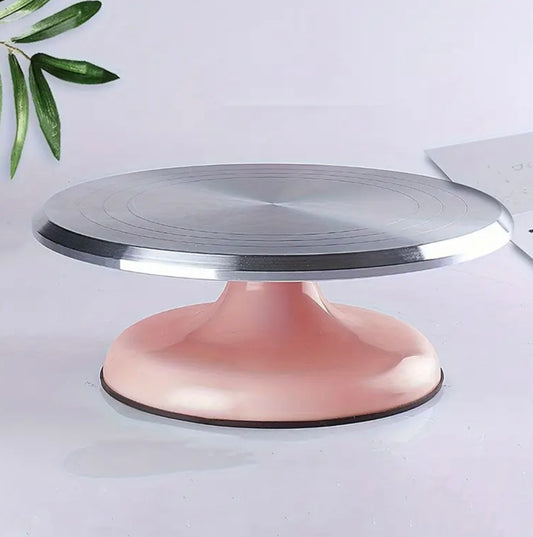 Base giratoria de aluminio (blanca)