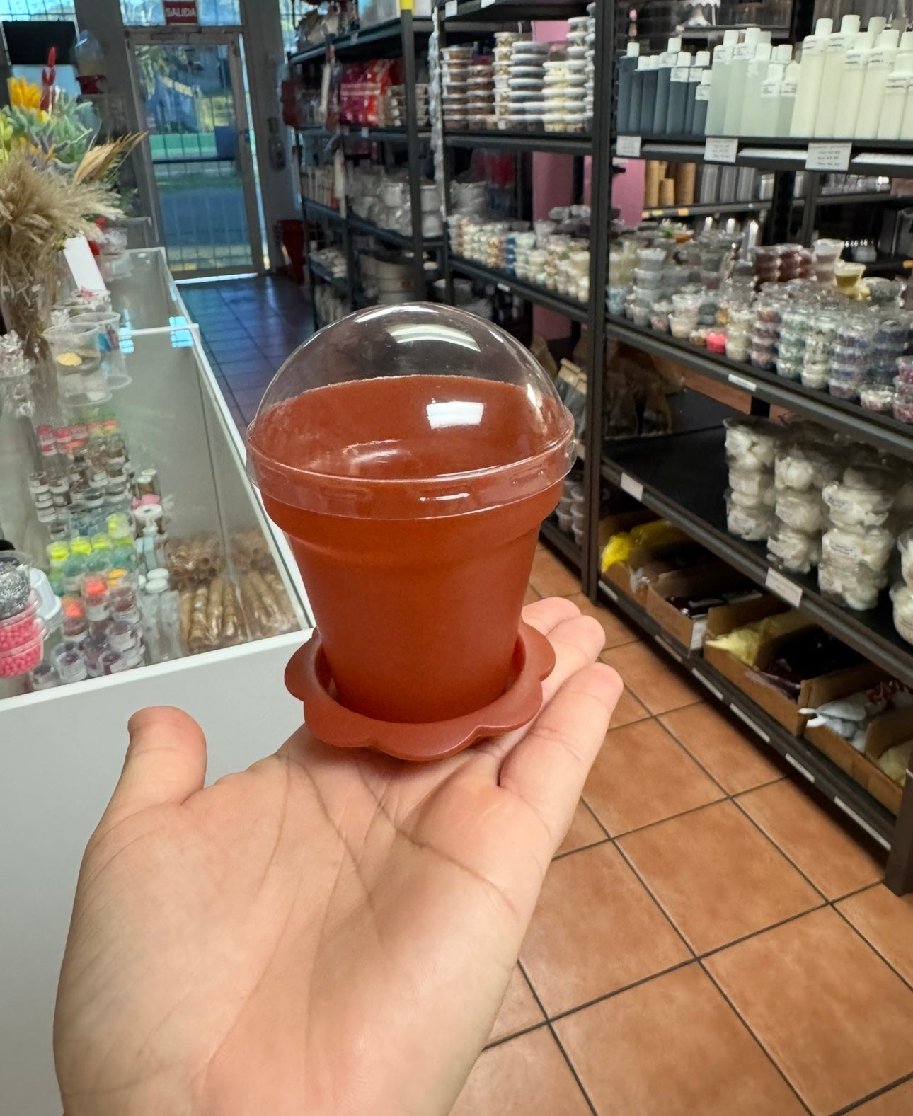 Maceta para postres