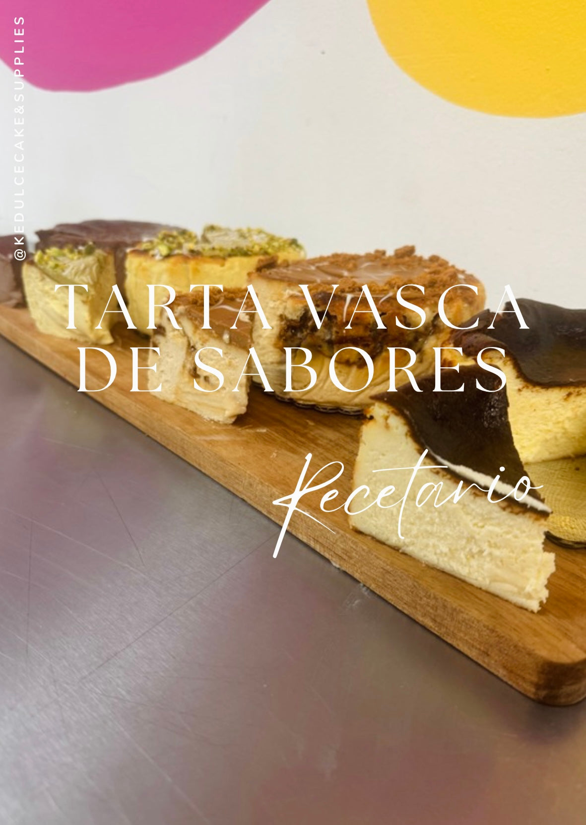 Recetario tarta vasca de sabores (10 recetas) archivos digital pdf