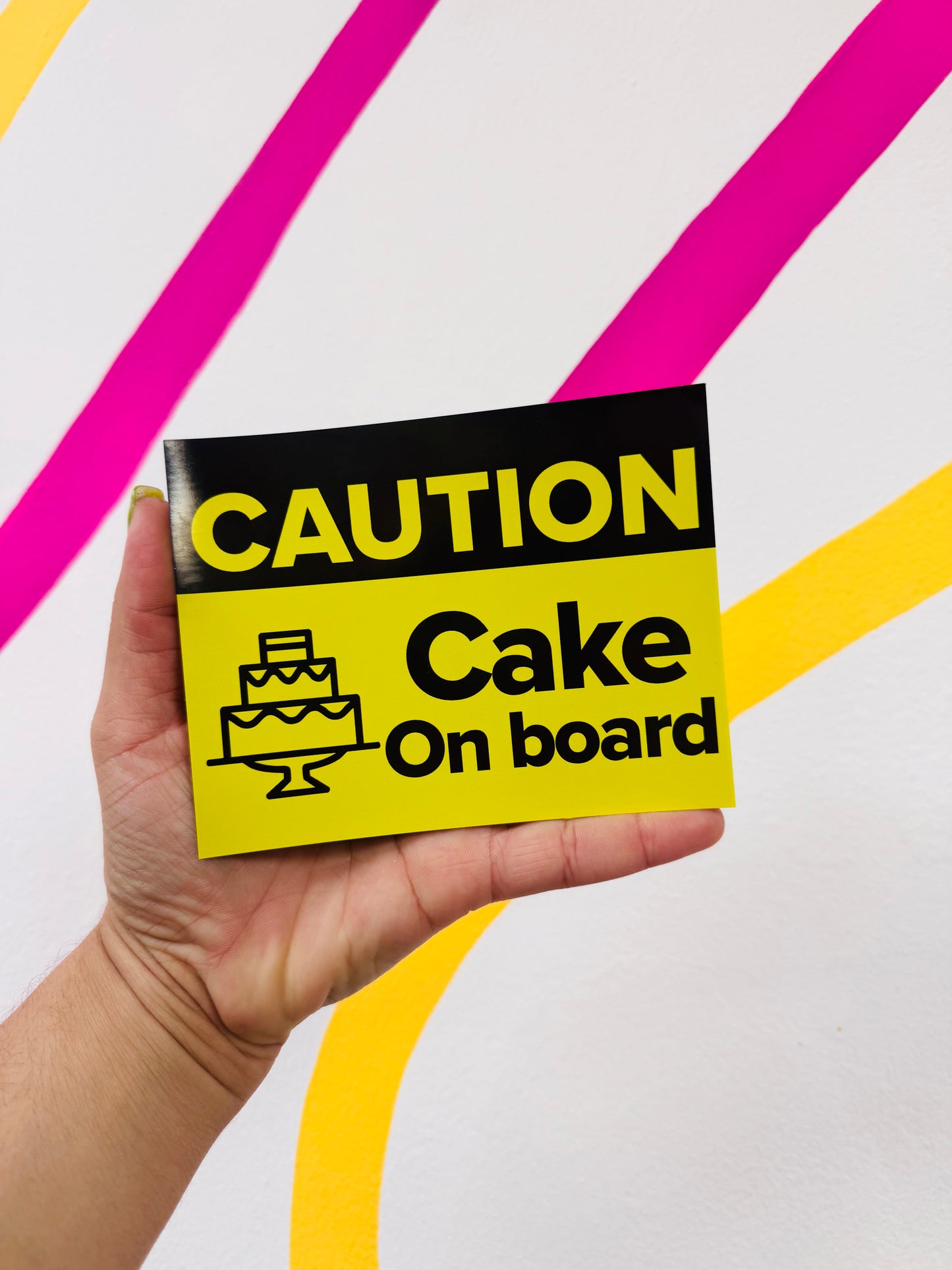 Magneto caution cake on board