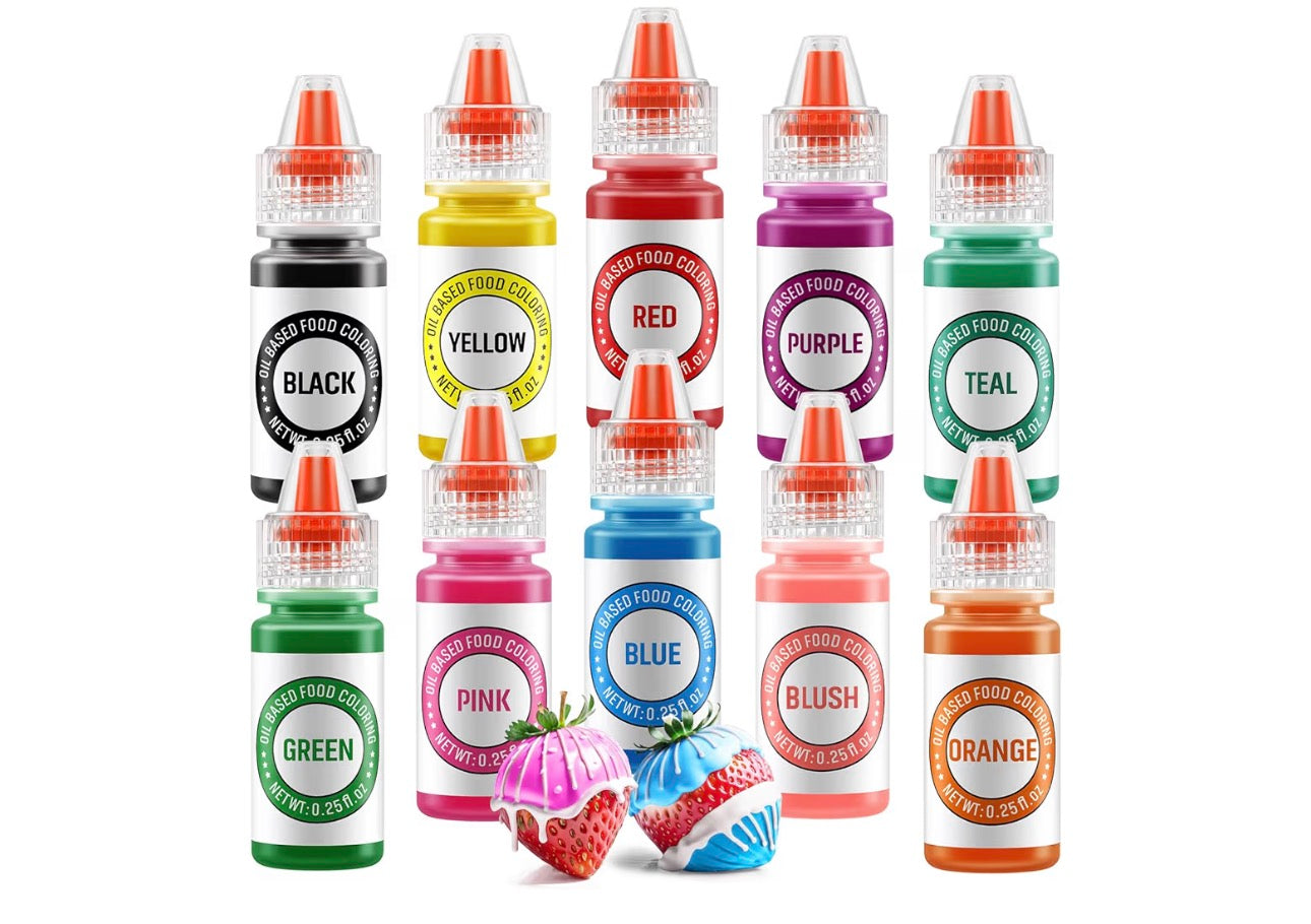 Colorantes en aceite para chocolate 0.25oz