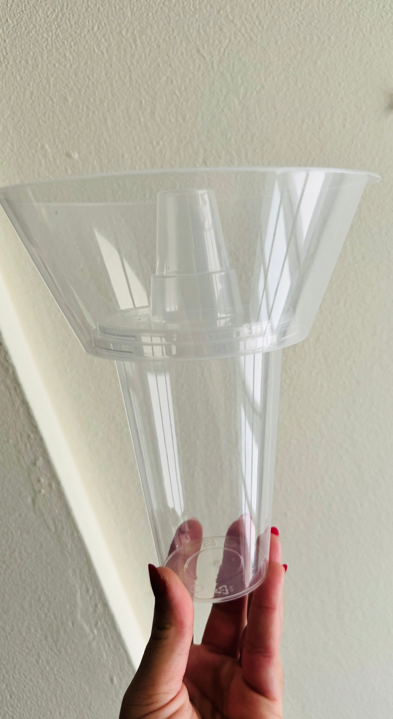 Vaso doble compartimiento para postres y/o bebidas