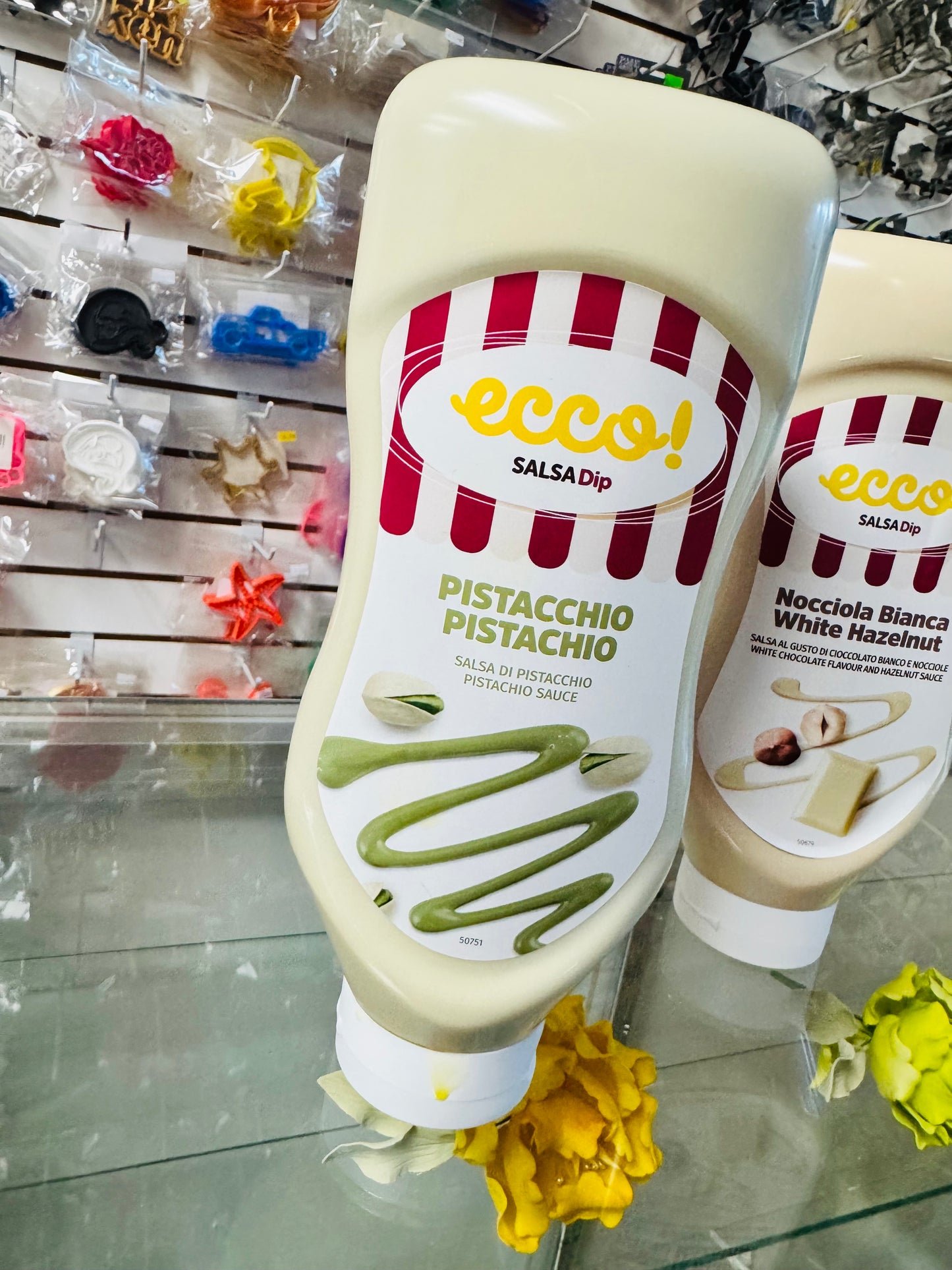 Salsa de pistachio ecco drip 17.6oz