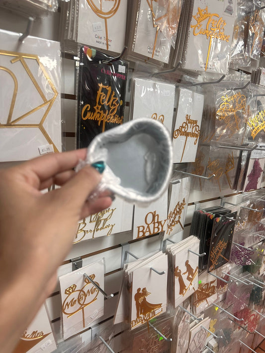 Molde corazón bento