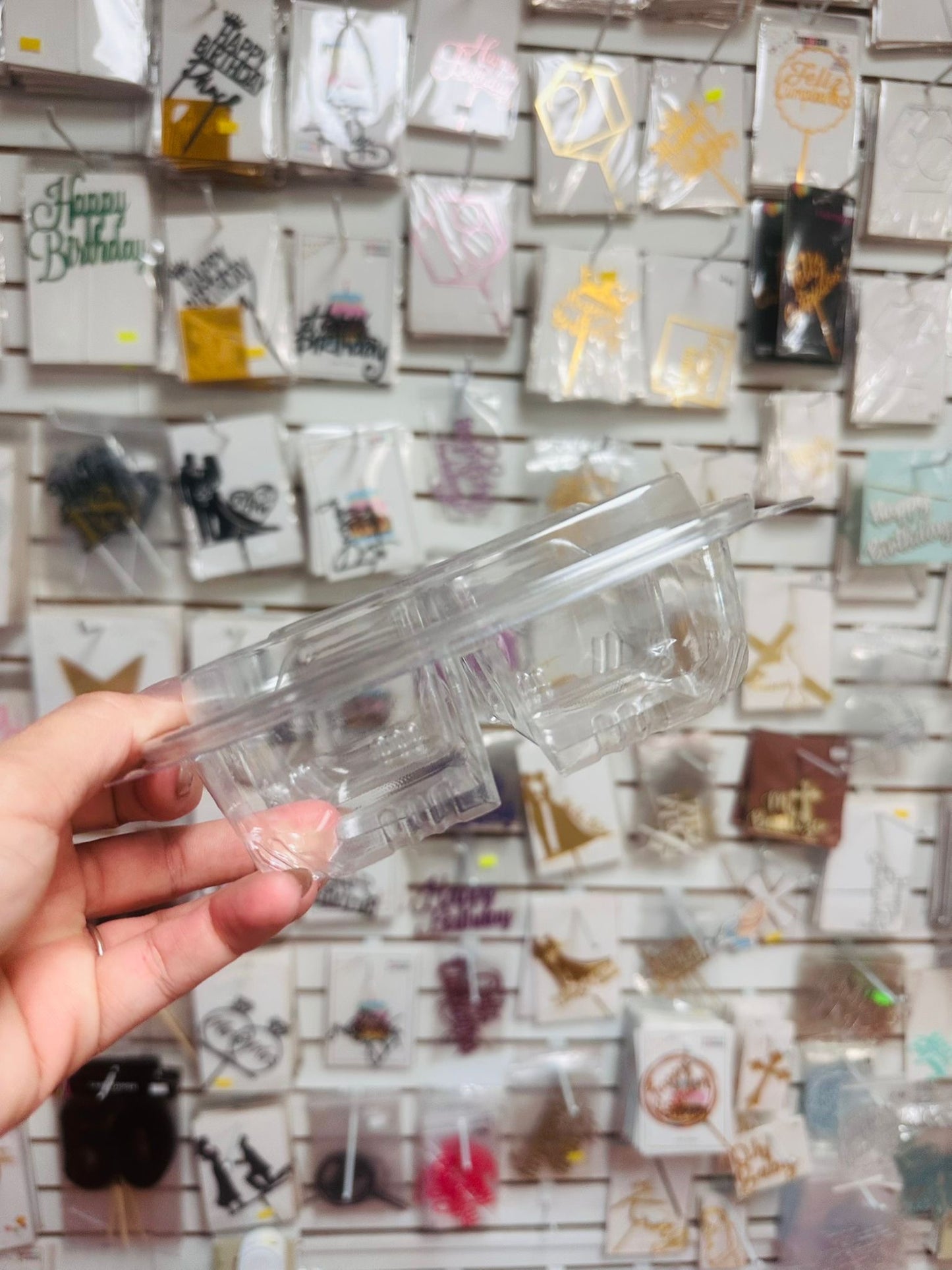 Envase plástico para dips