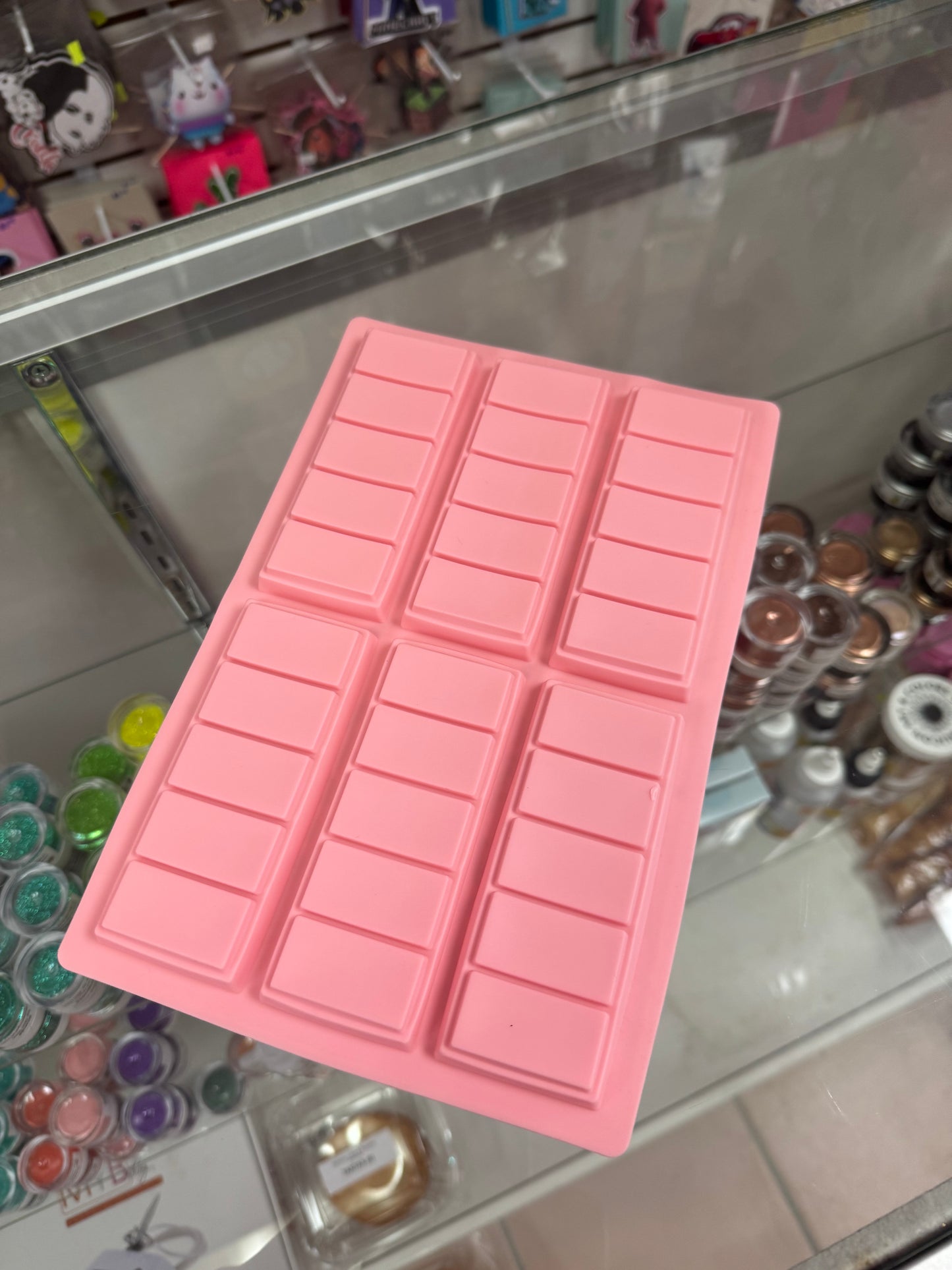 Molde chocolate dubai 4”x2” 6 chocolates
