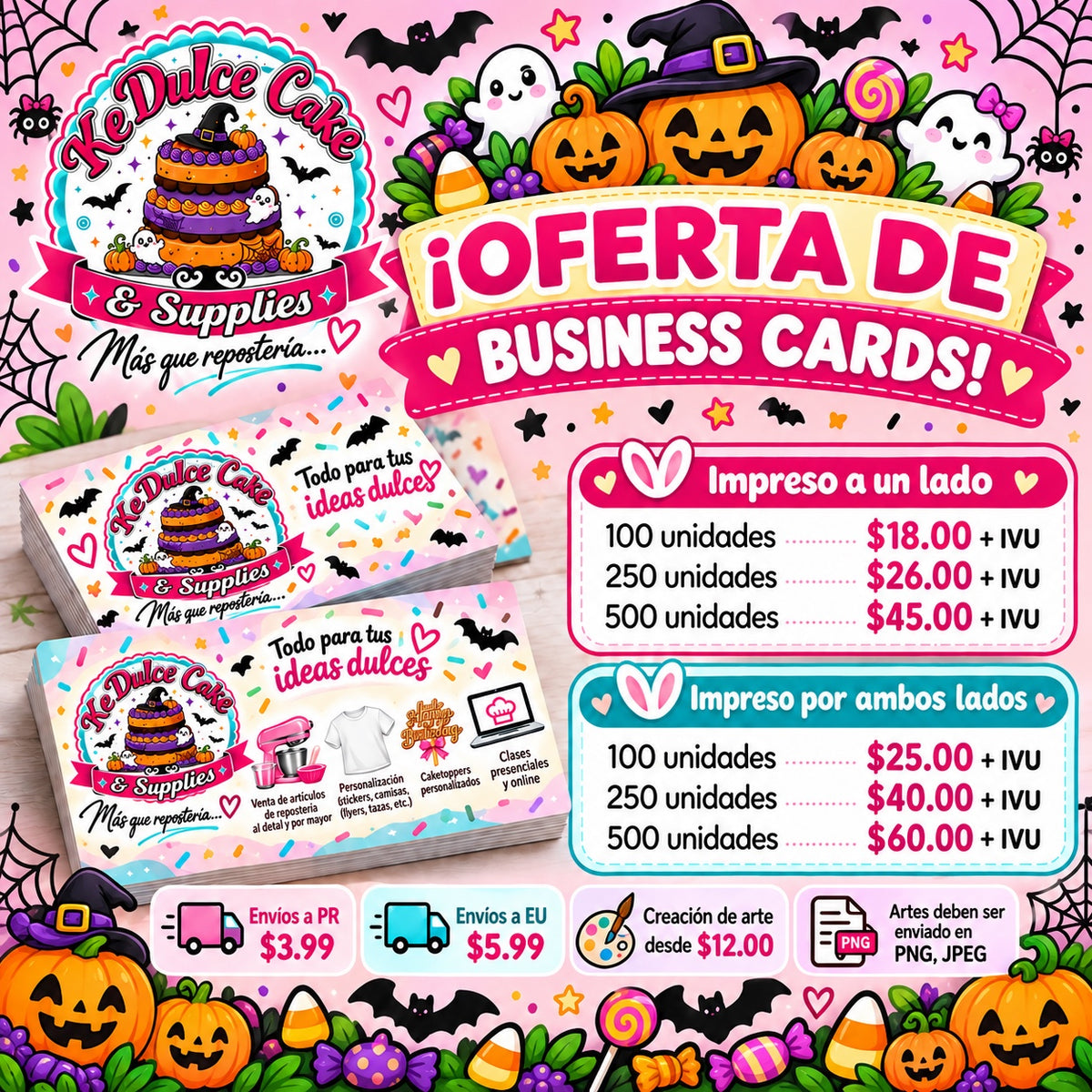 Oferta de Business Cards Ke Dulce Cake & Supplies
