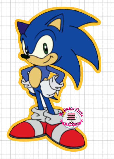 Sonic - KeDulce Cake & Supplies