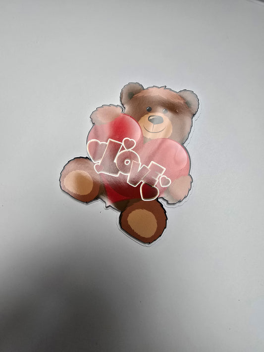 Bear Love Caketopper